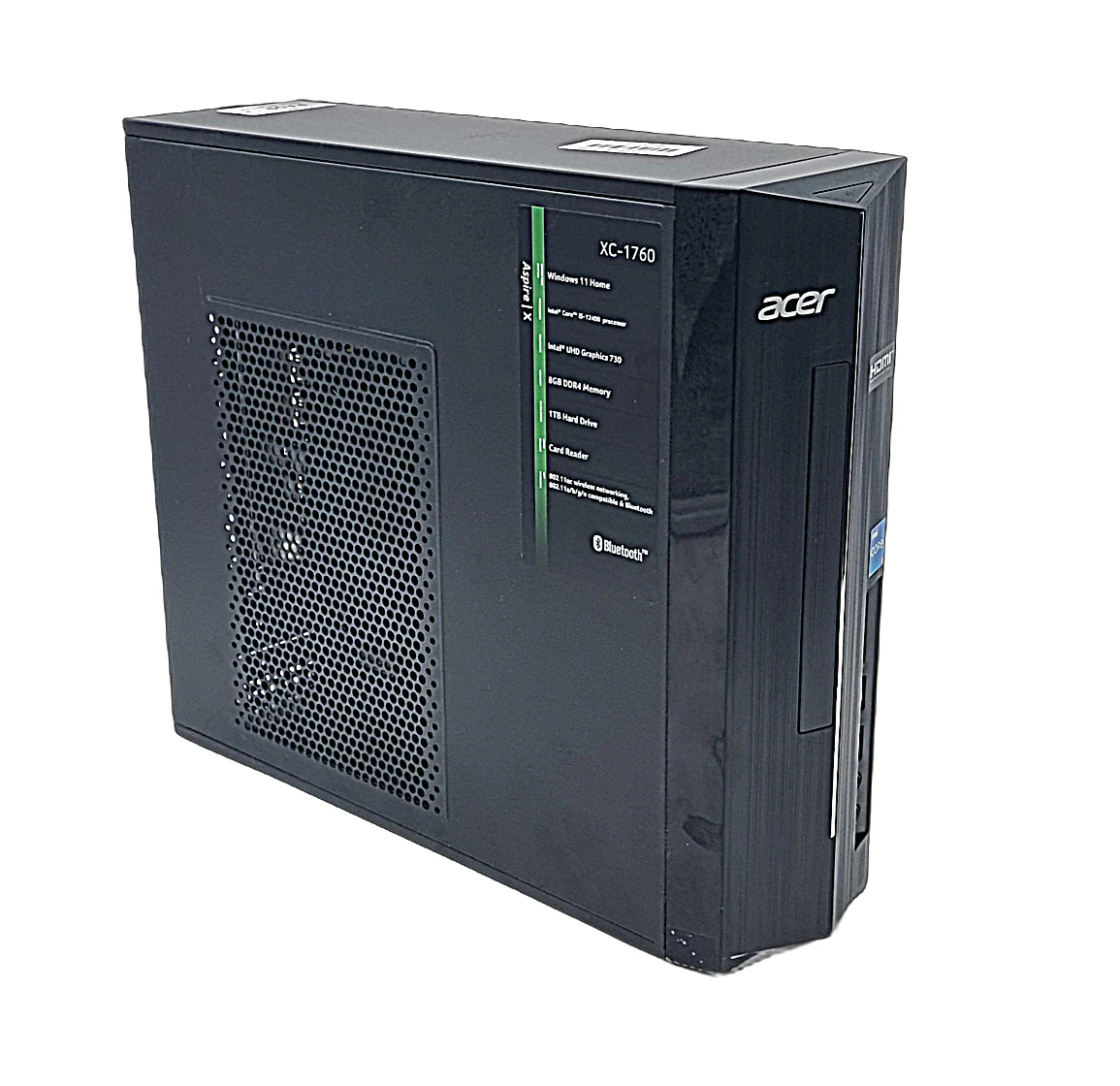 Acer Aspire XC-1760, Core i3 12th Gen, 16GB RAM, 256GB NVMe, 2TB HDD
