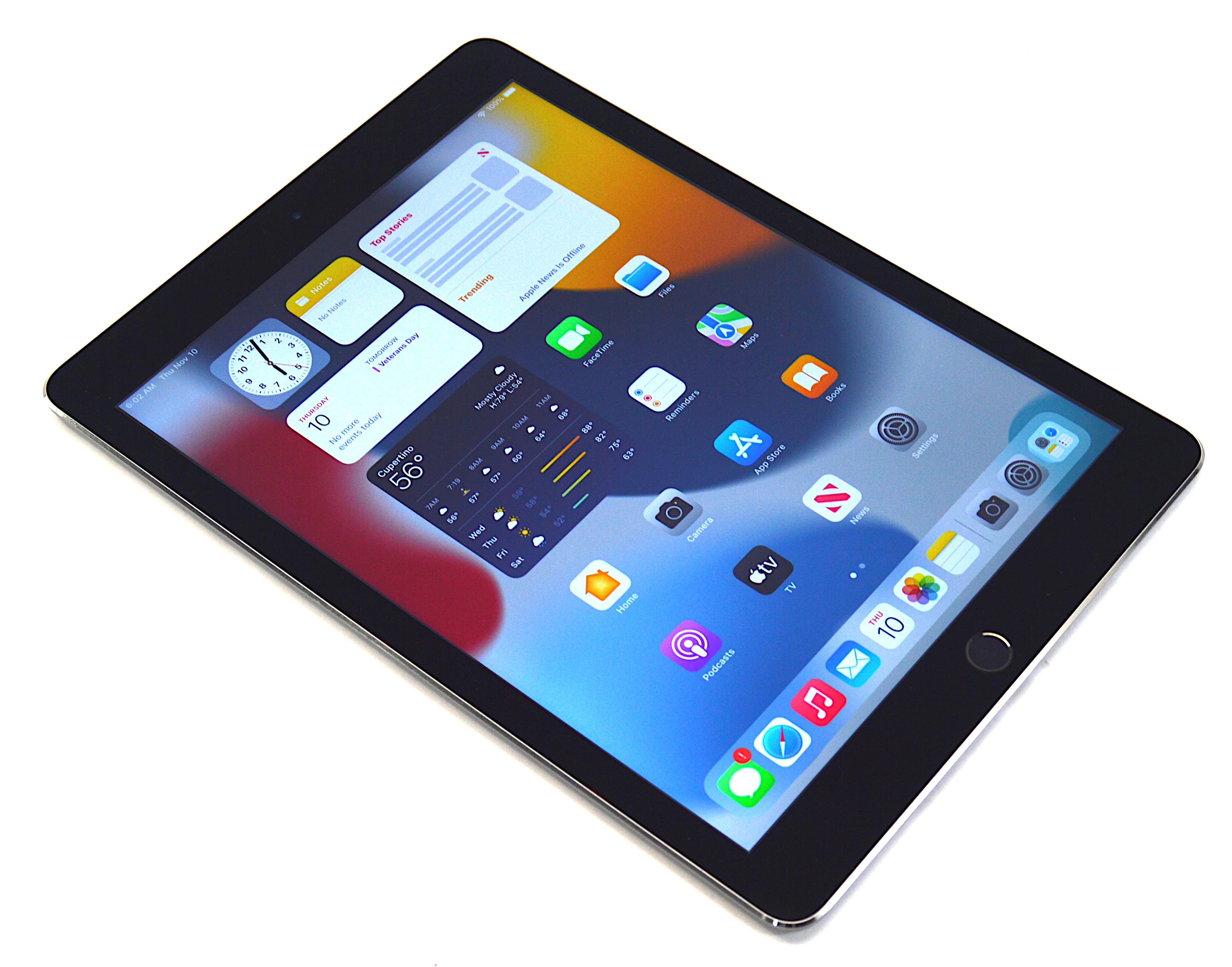 Apple Ipad Air 2nd Generation Tablet, 16GB, WiFi + Cellular, Space Grey, A1567 - Image 5