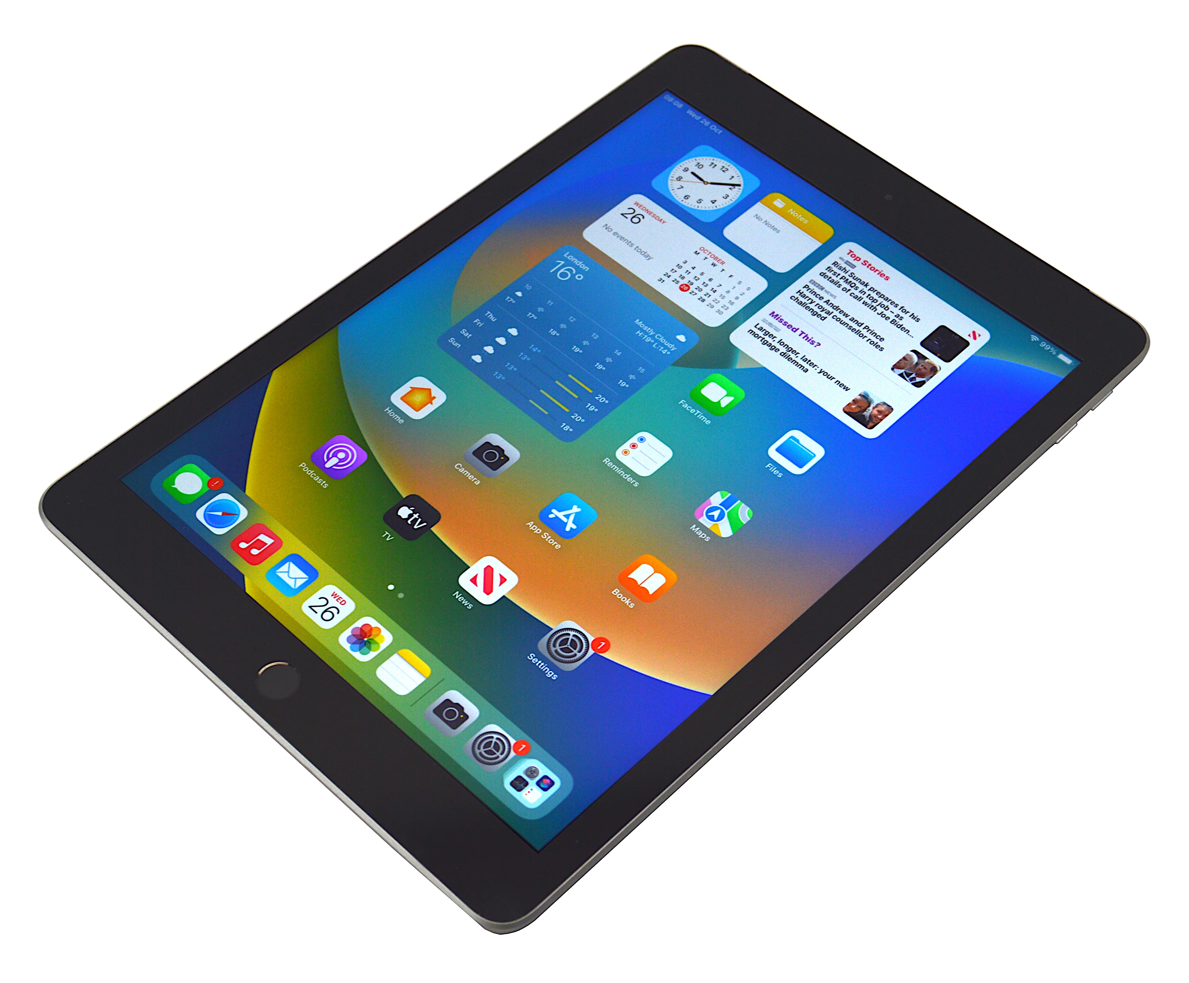 Apple iPad 5th Generation Tablet, 32GB, WiFi + GSM, Unlocked, Space Grey, A1823 - Image 5
