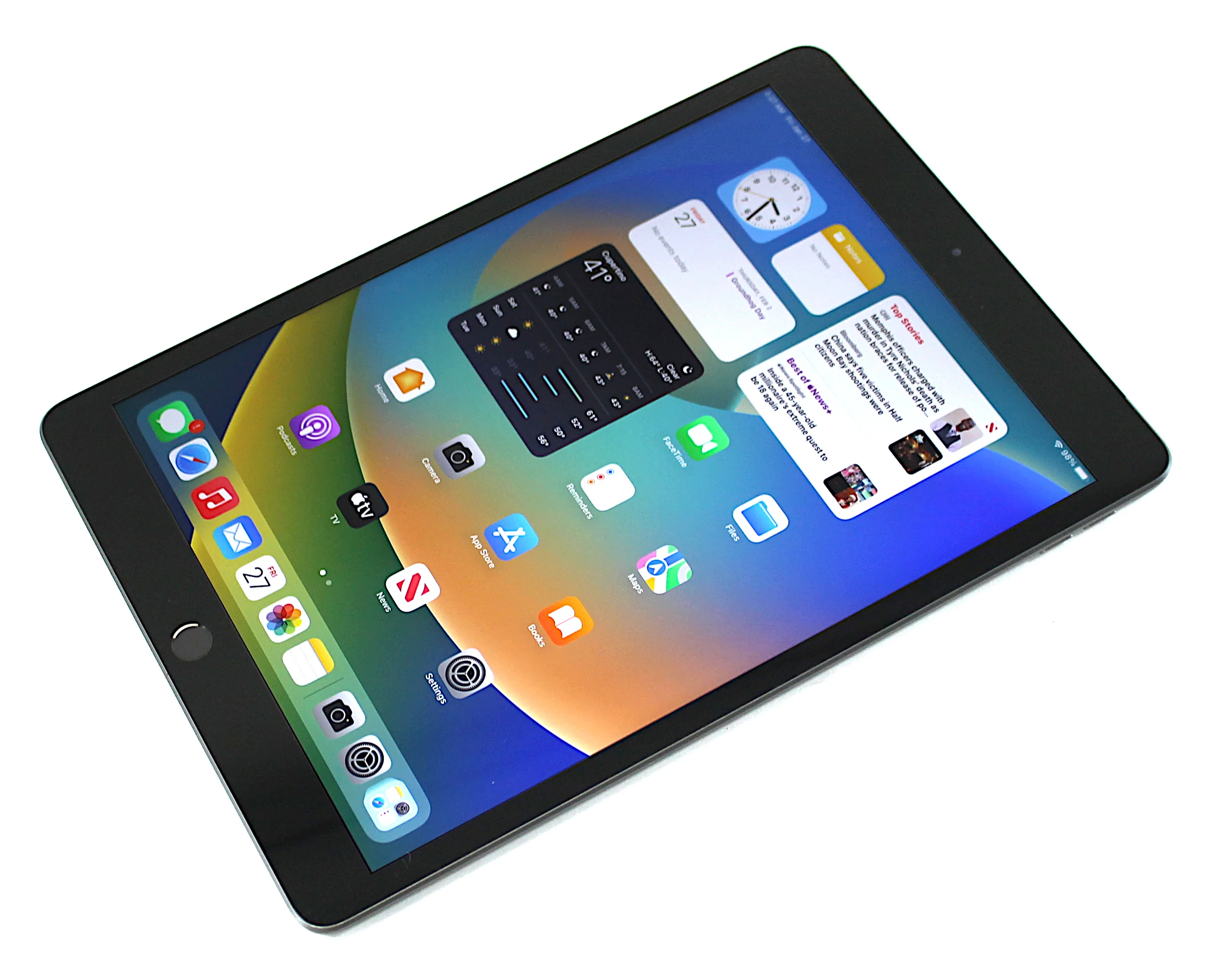 Apple iPad 7th Gen Tablet, 32GB, WiFi + Cellular, Unlocked, Space Grey, A2198 - Image 6