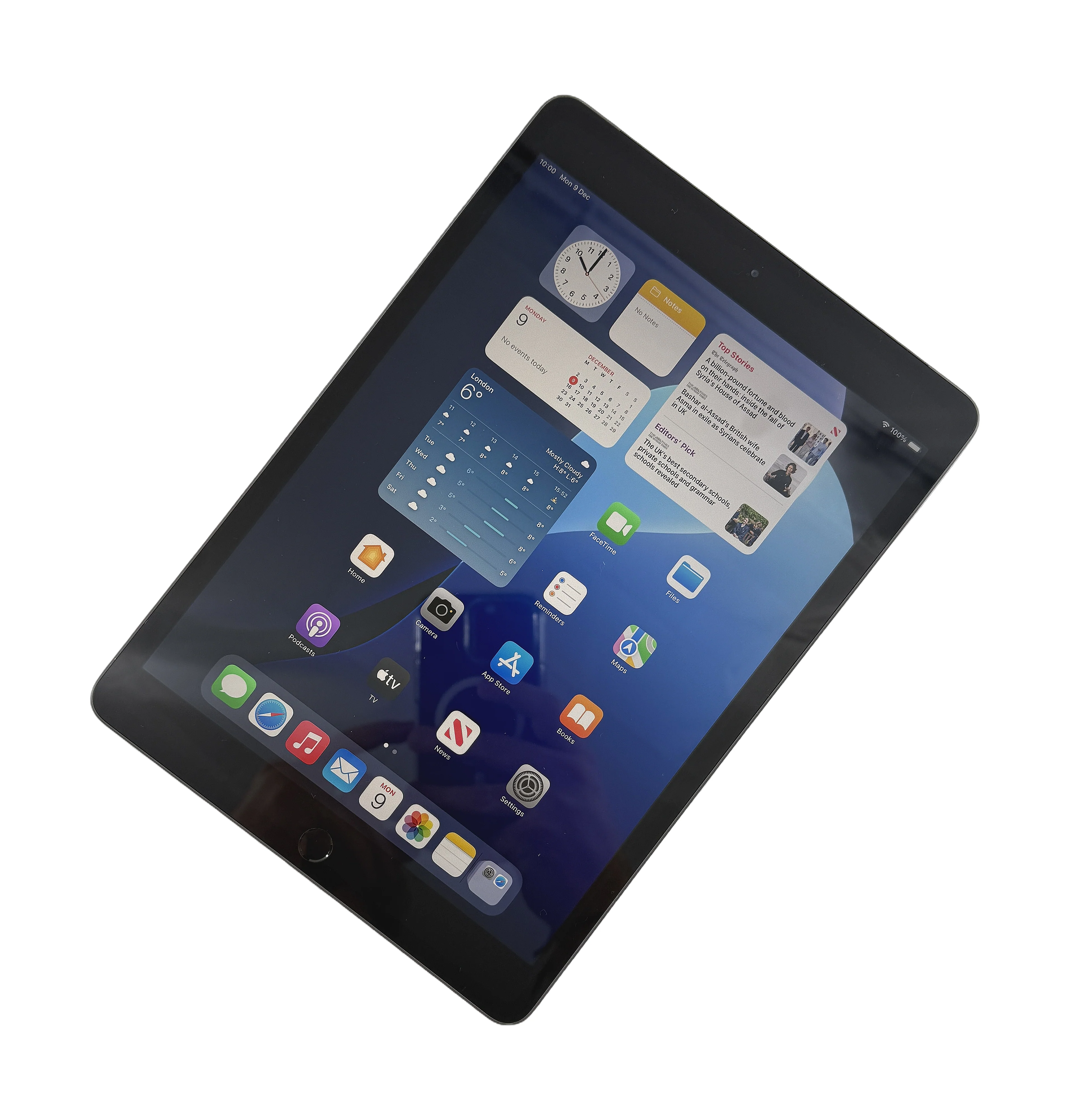 Apple iPad 8th Generation (2020) Tablet, 32GB, Wi-Fi + GSM, Black, A2429 - Image 5