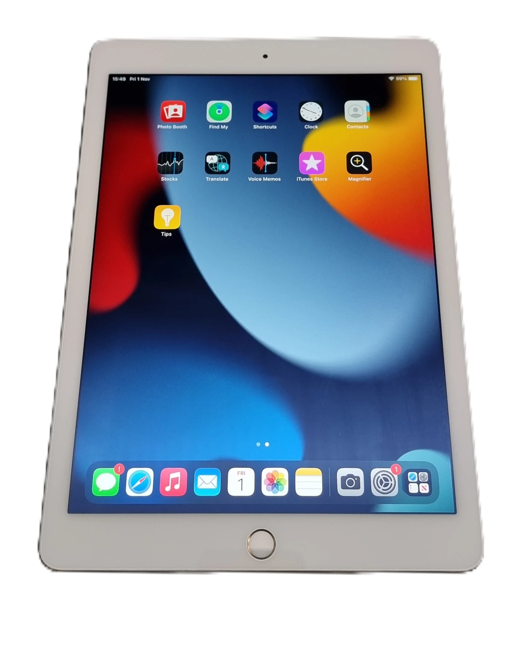 Apple iPad air 2nd generation Tablet, 16GB, WiFi + Cellular, Gold, A1567