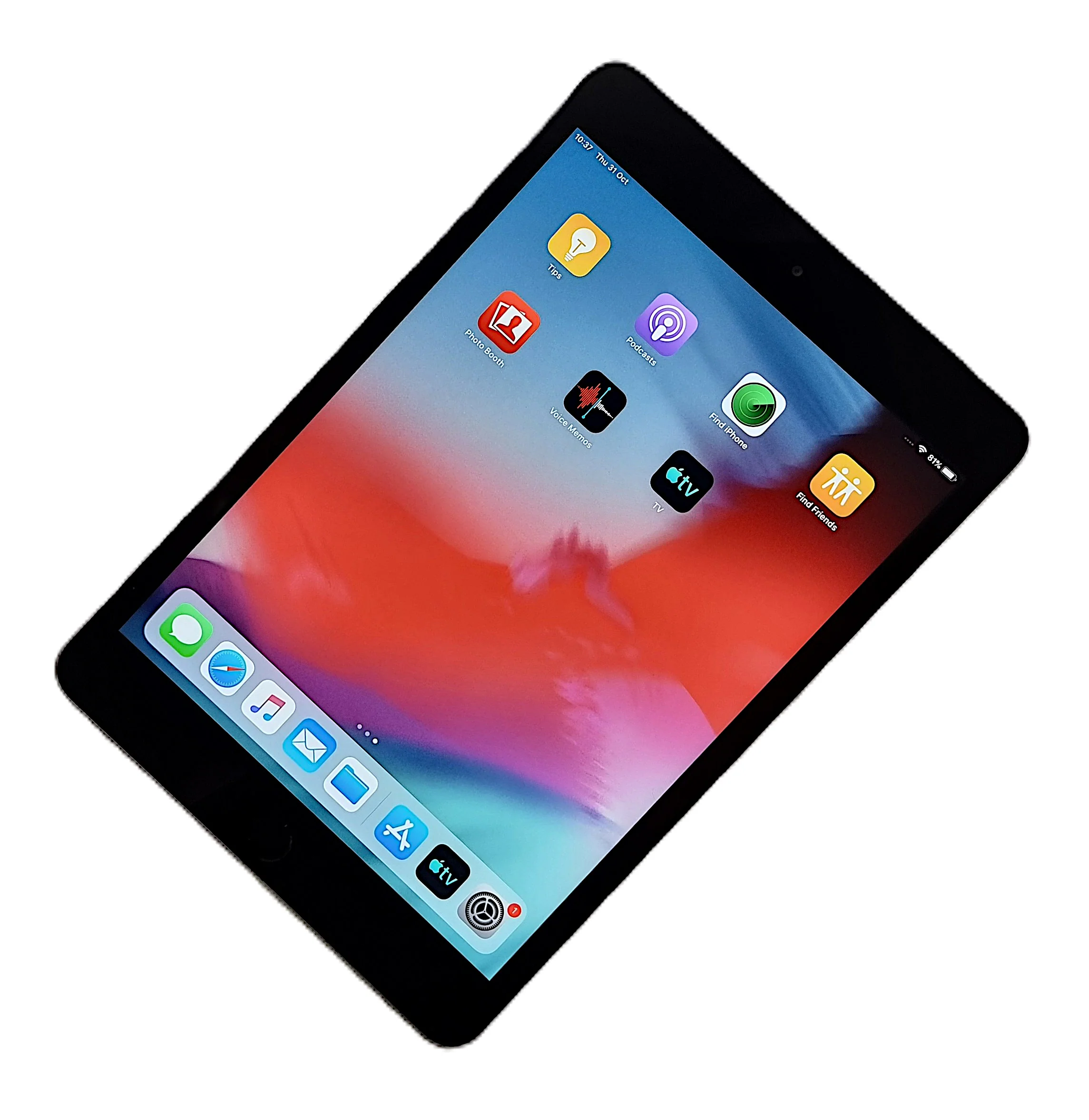 Apple iPad mini 3 Tablet, 16GB, WiFi + Cellular, Space grey, A1600 - Image 5