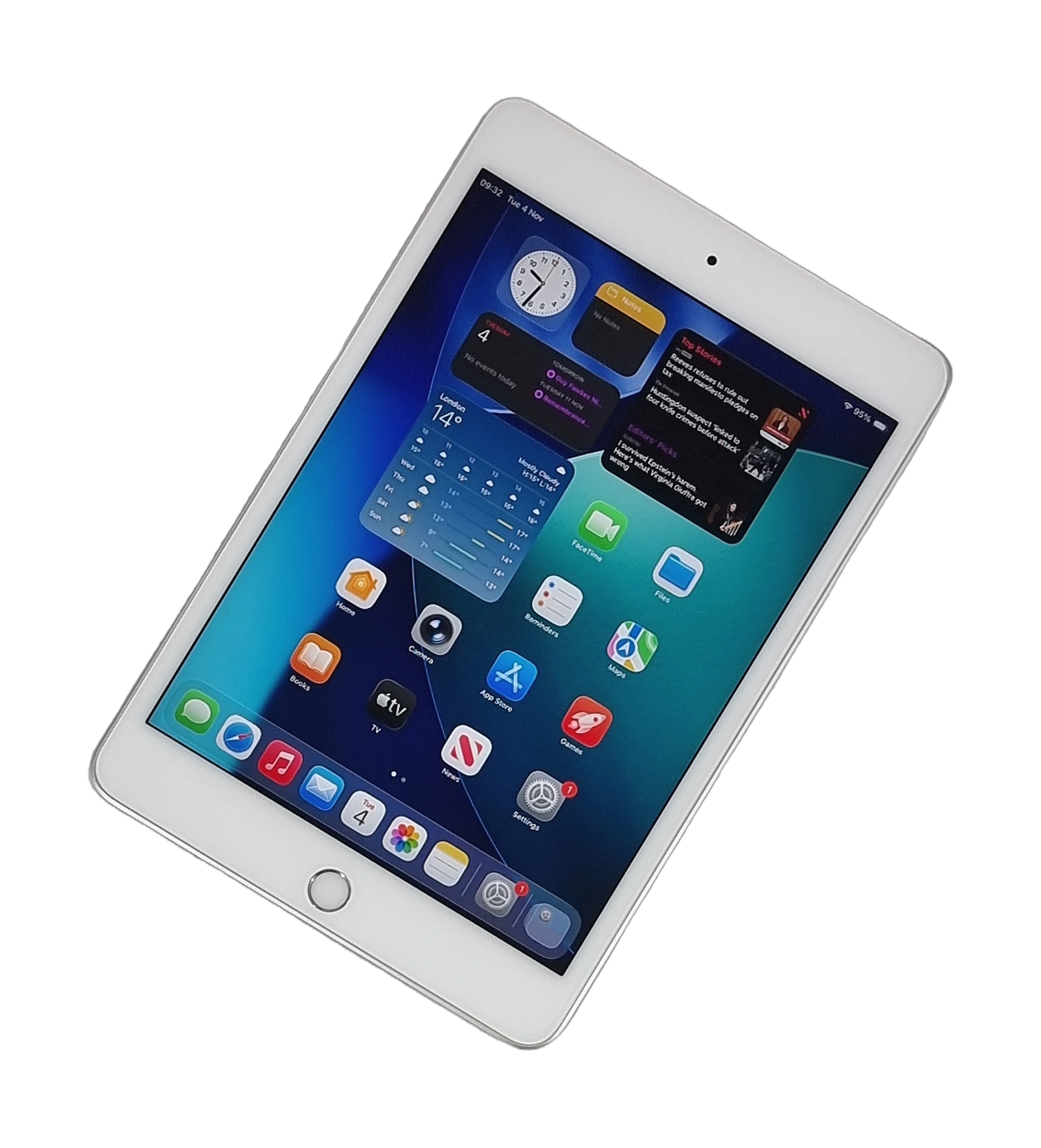 Apple iPad mini (5th generation) 2019 Tablet, 64GB, Wi-Fi, Silver, A2133 - Image 5