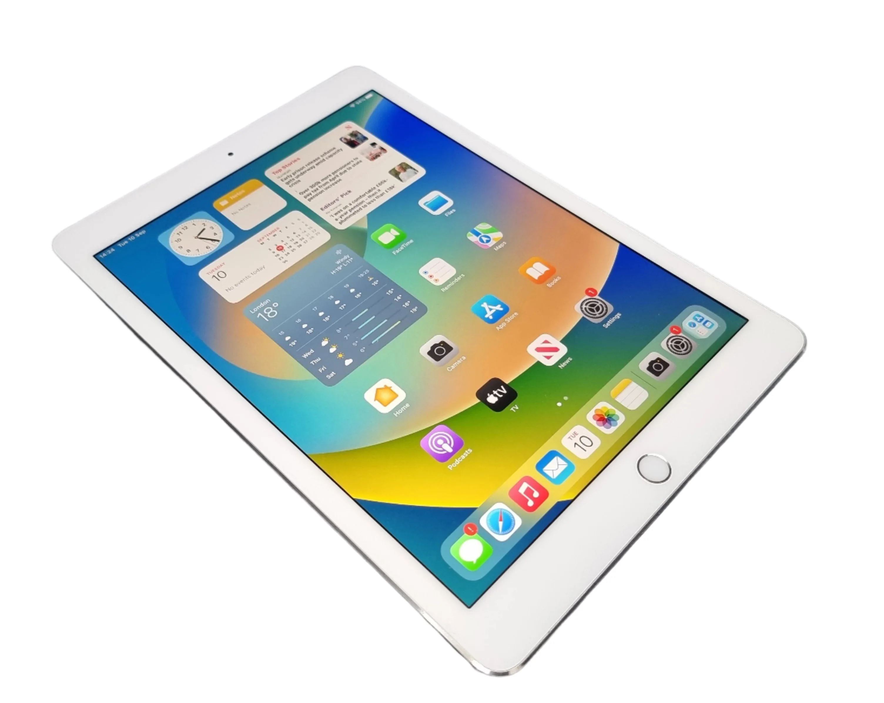 Apple iPad Pro 9.7 (2016) Tablet, 128GB, Wi-Fi, Silver, A1673 - Image 7