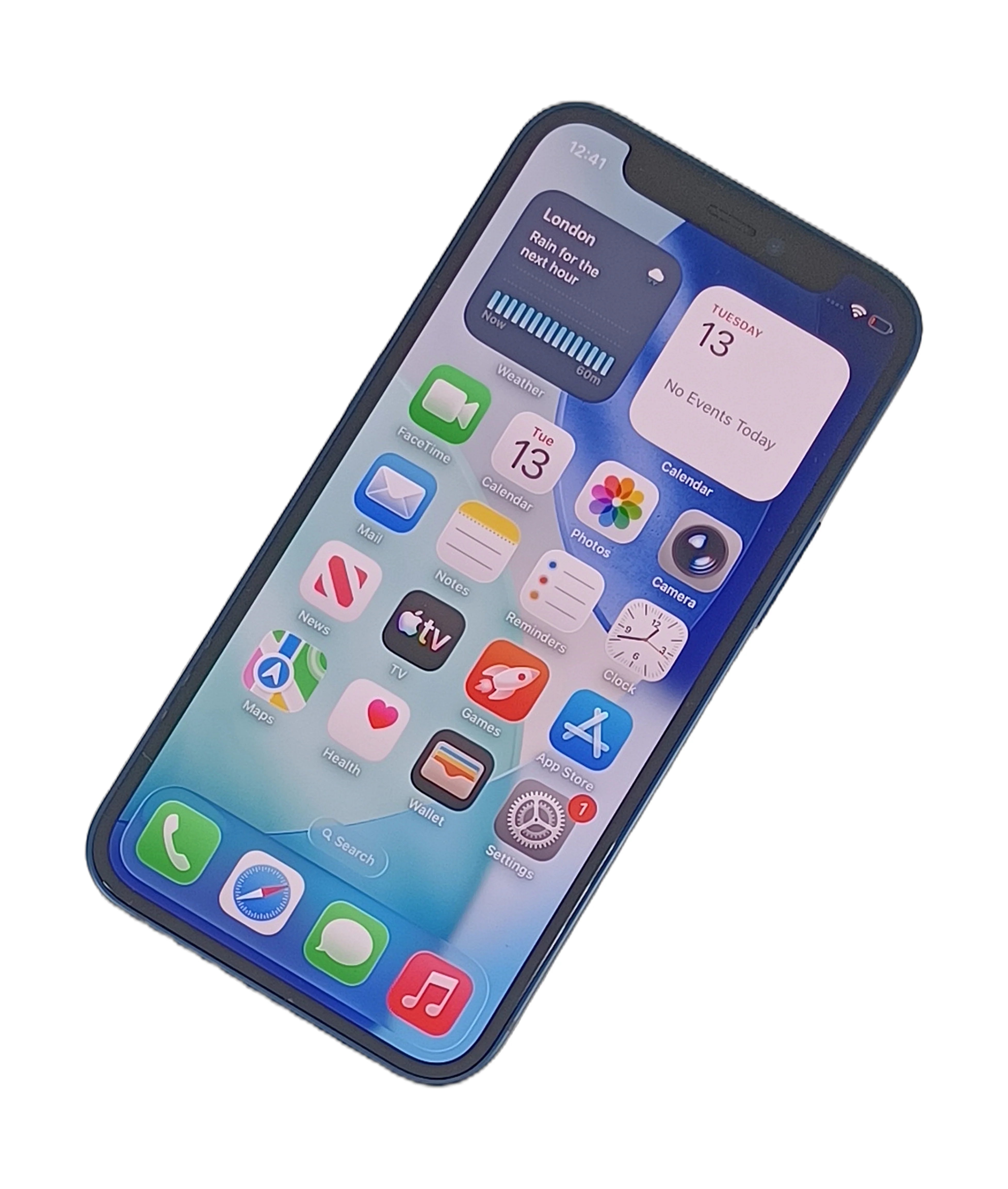 Apple iPhone 12 Mini Smartphone, 64GB, Blue, Network Unlocked, A2399 - Image 5