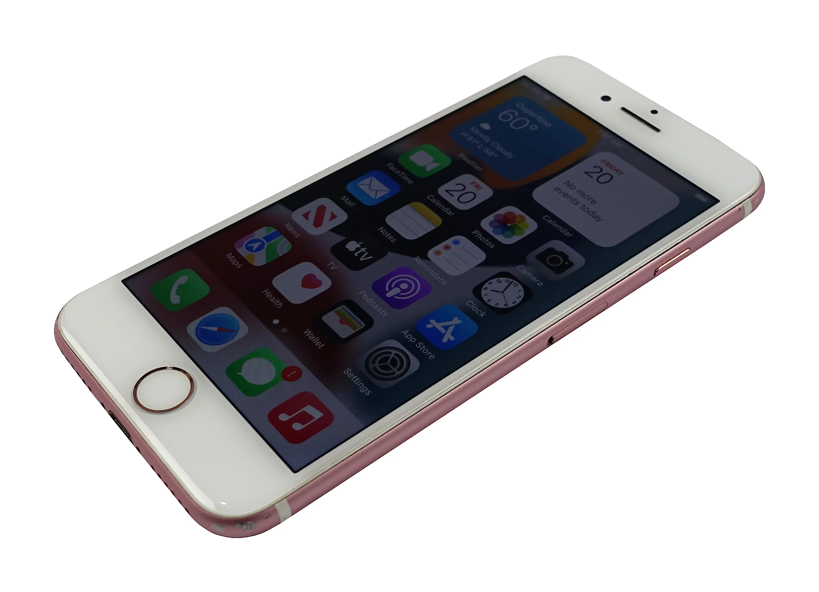 Apple iPhone 7 Smartphone, 128GB, Network Unlocked, Rose Gold, A1778 - Image 6