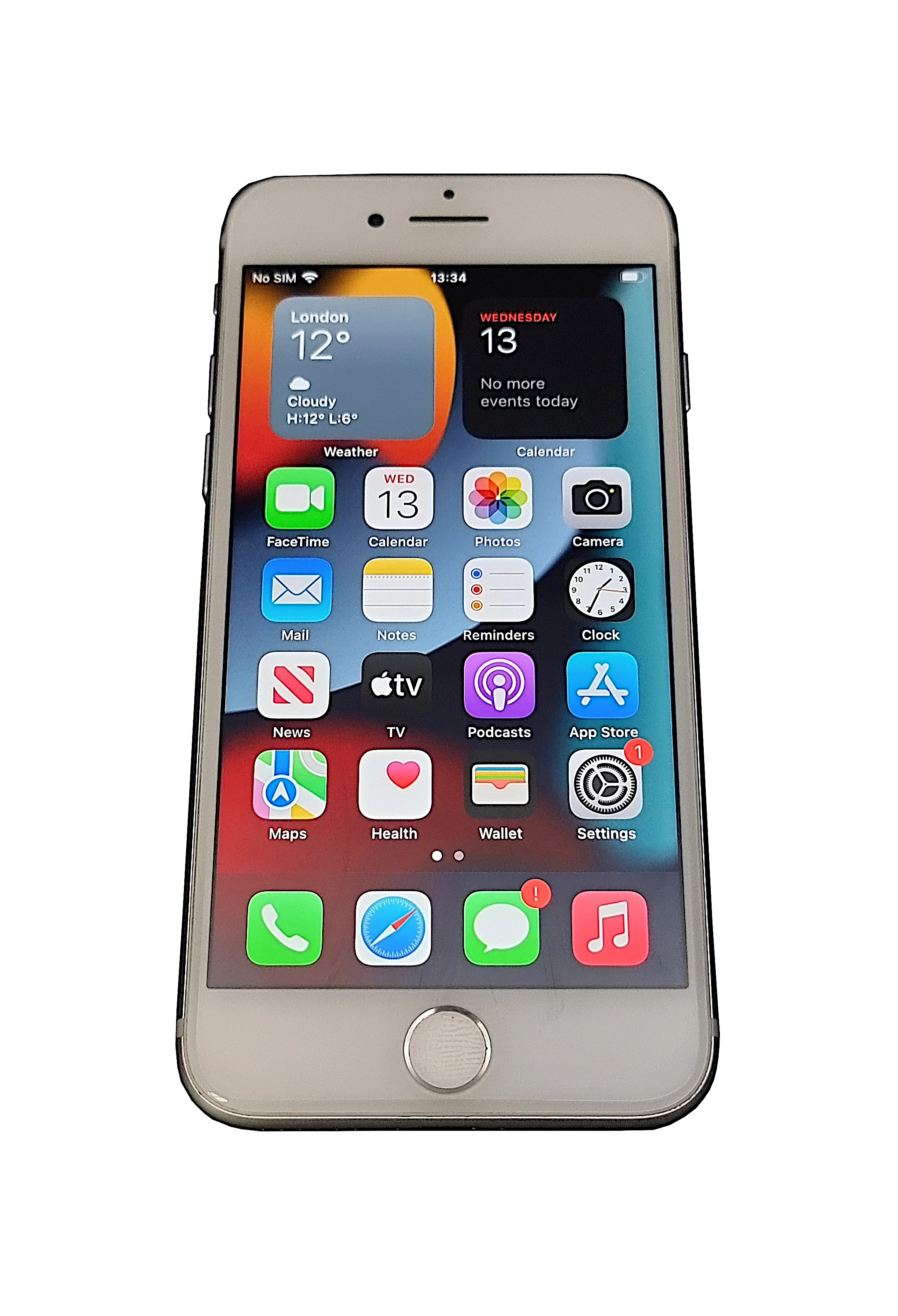 Apple iPhone 7 Smartphone, 32GB, Network Unlocked, Silver, A1778