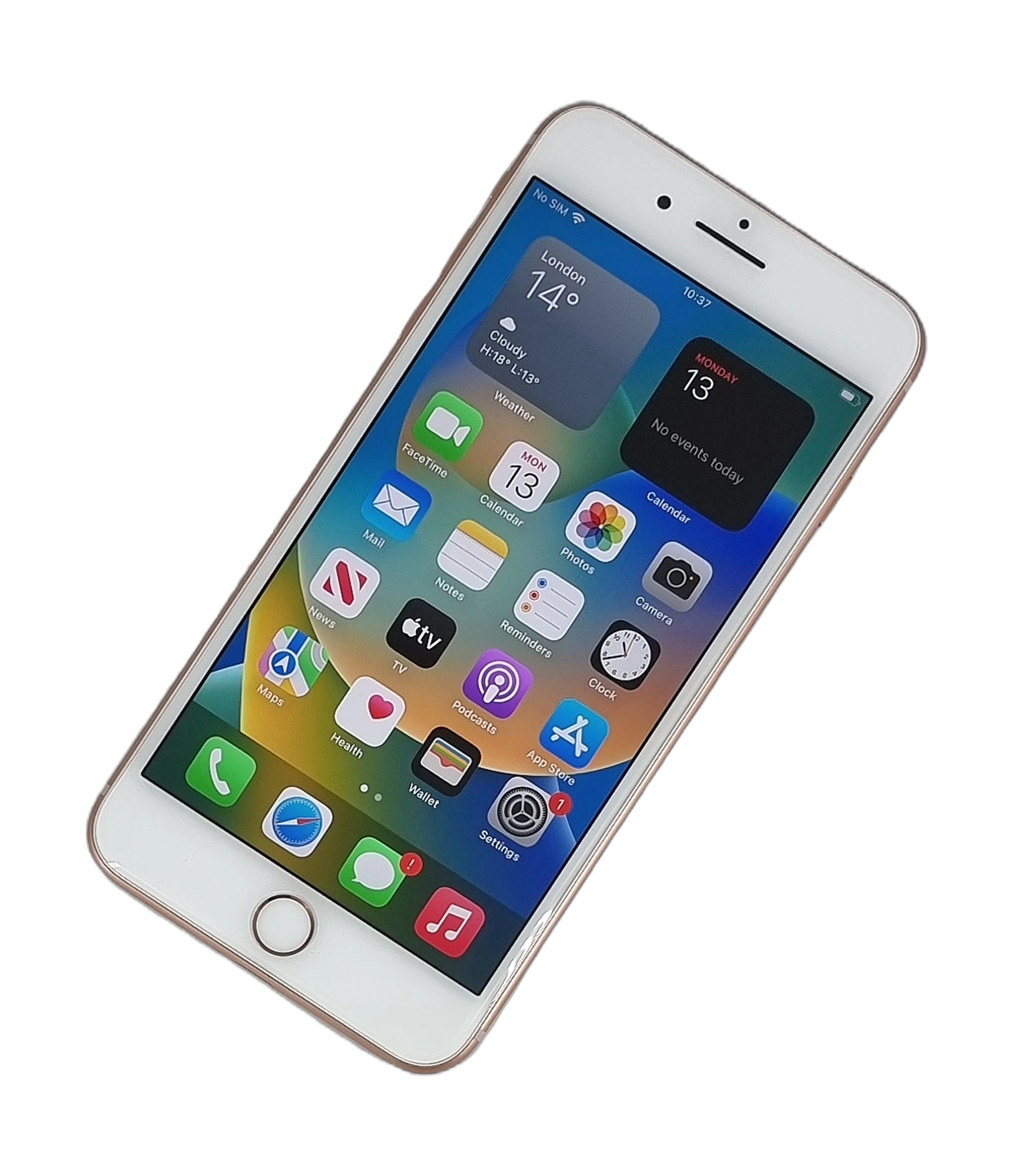 Apple iPhone 8 Plus Smartphone, 128GB, Network Unlocked, Rose Gold, A1897 - Image 5