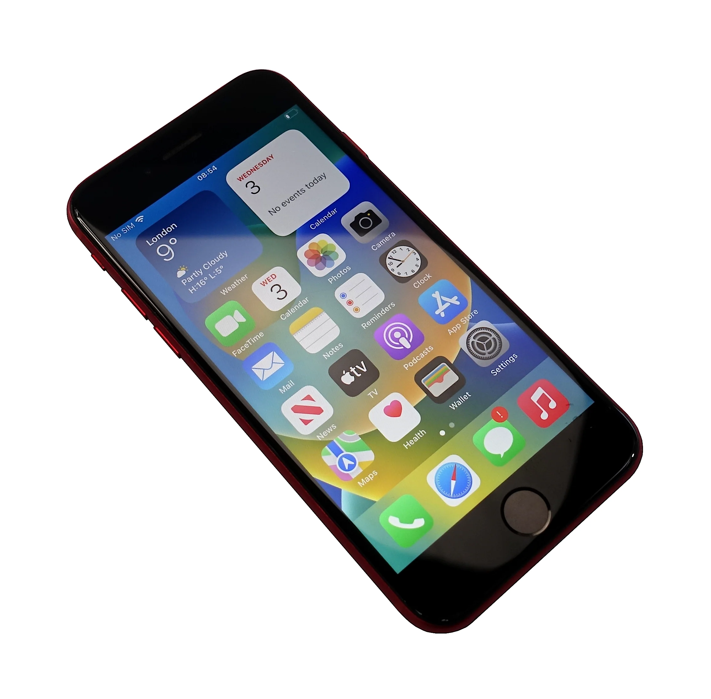 Apple iPhone SE 2nd Generation, 64GB, Network Unlocked, Red, A2296 - Image 3