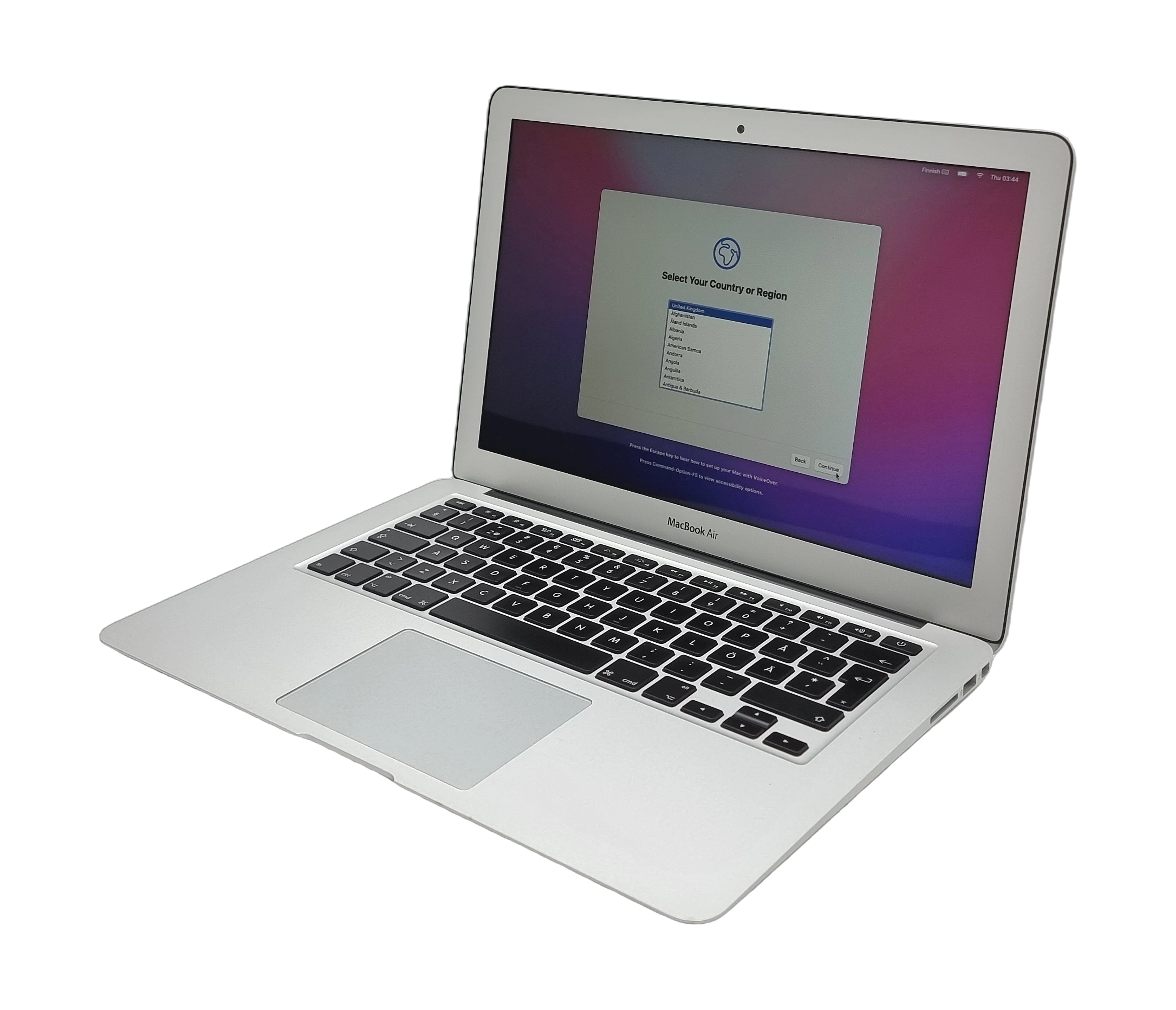Apple MacBook Air 2015 Laptop 13", i5 5th Gen 8GB RAM 128GB SSD, Swedish/Finnish - Image 3