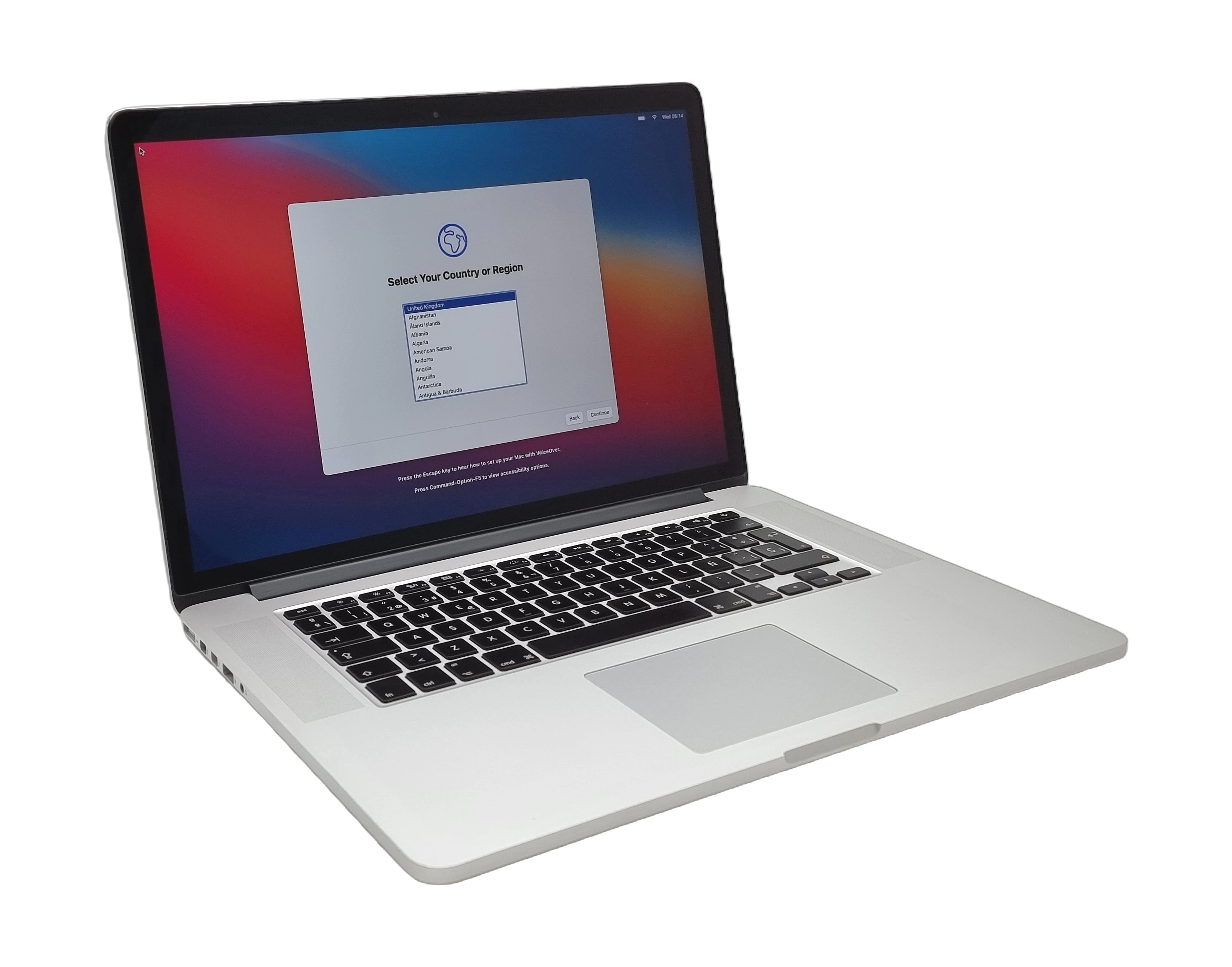Apple MacBook Pro 2014 Laptop 15" Core i7 4th Gen 16GB RAM 256GB SSD, Spanish KB