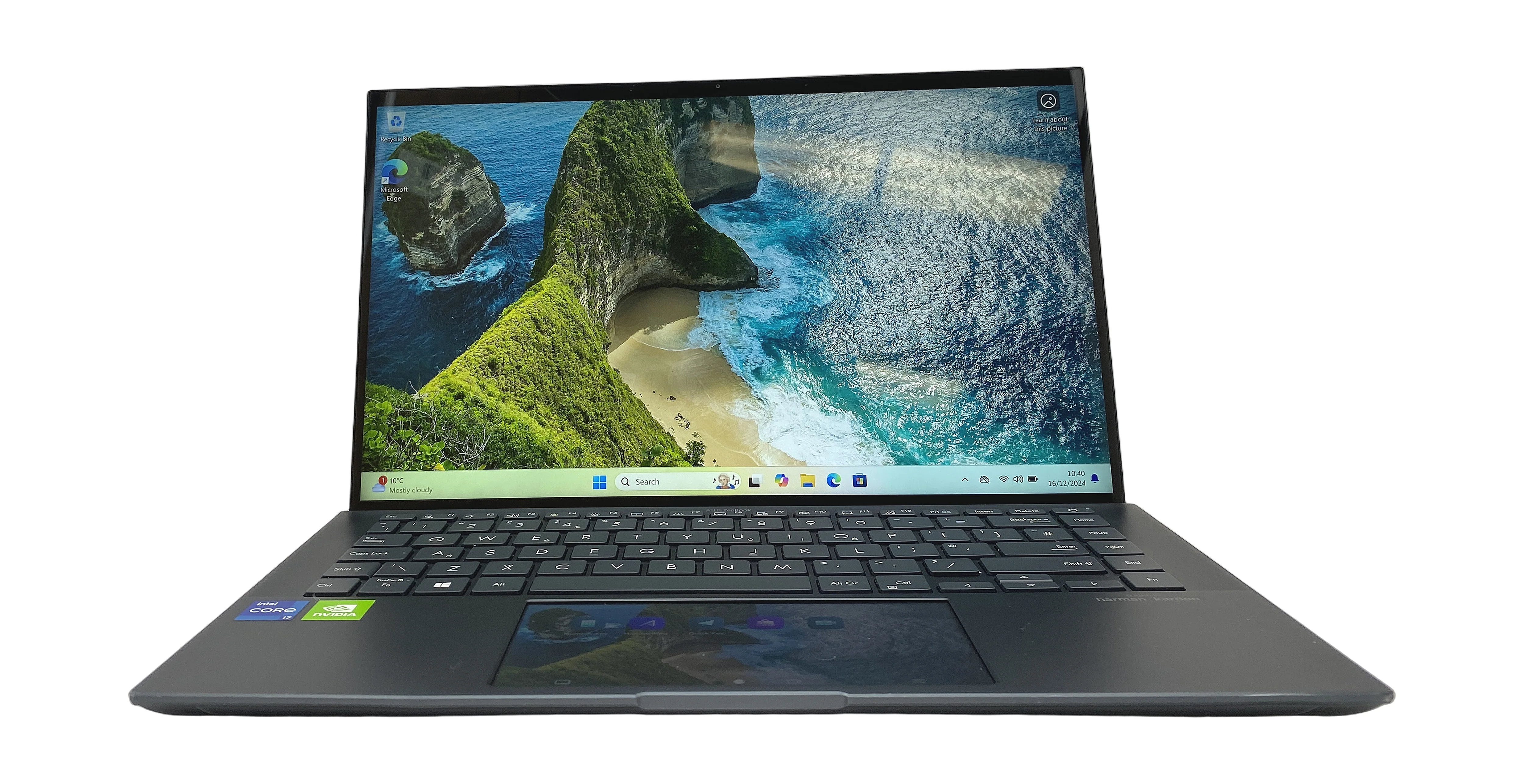 Asus Zenbook UX435EG Laptop, 14" i7 11th Gen, 16GB RAM, 512GB SSD, Win 11 - Image 2