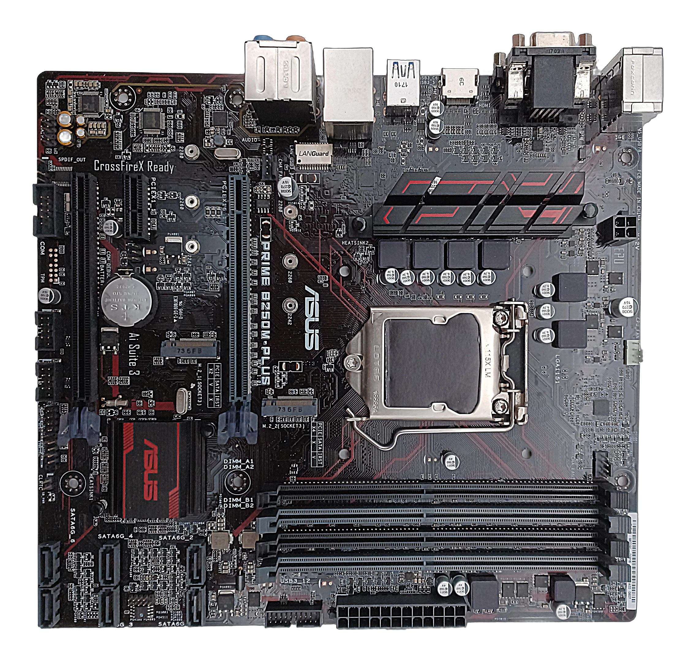 Asus Prime B250M-Plus Intel Socket 1151 mATX Motherboard w/ BIOS Update - Image 2