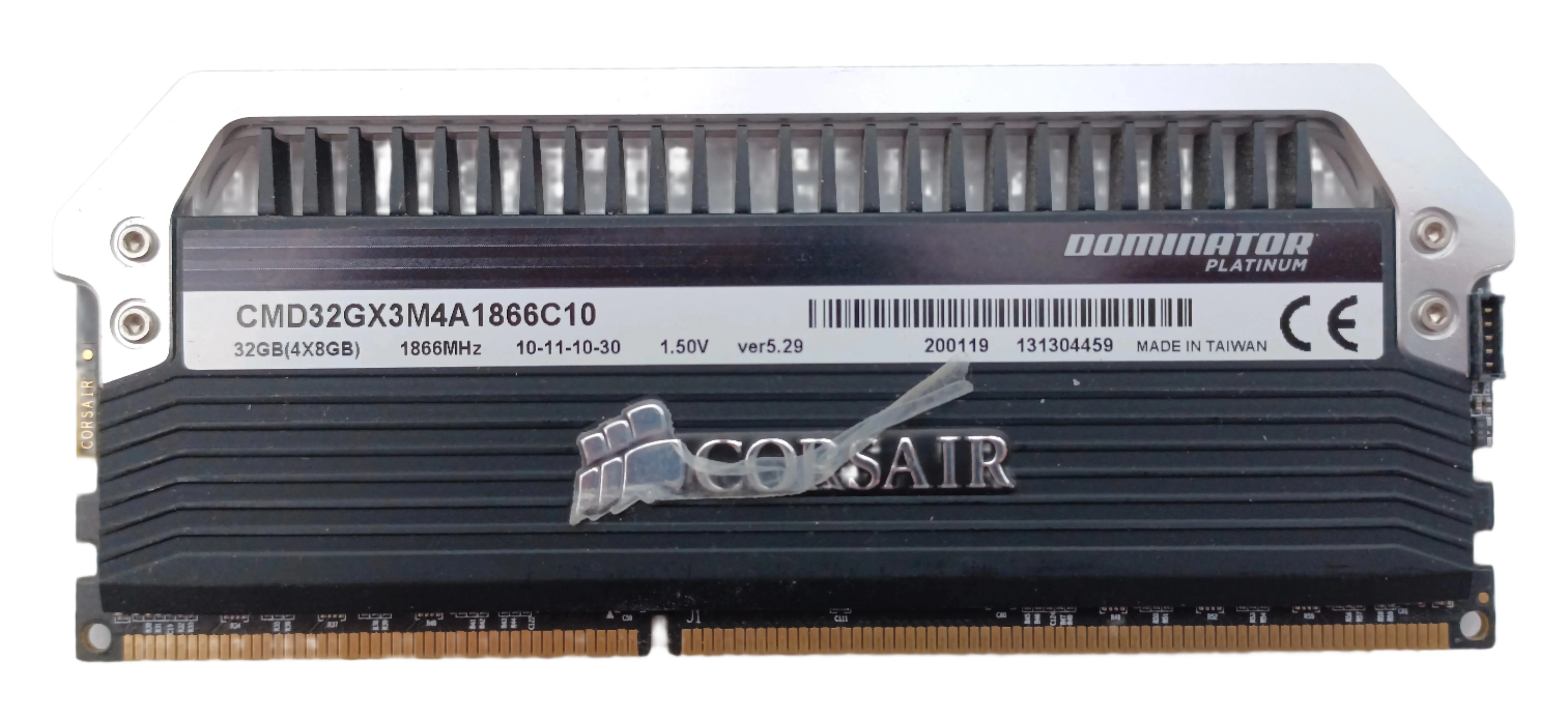 Corsair Dominator Platinum DDR3 32GB (4x8GB) 1866MHz RAM CMD32GX3M4A1866C10 - Image 3