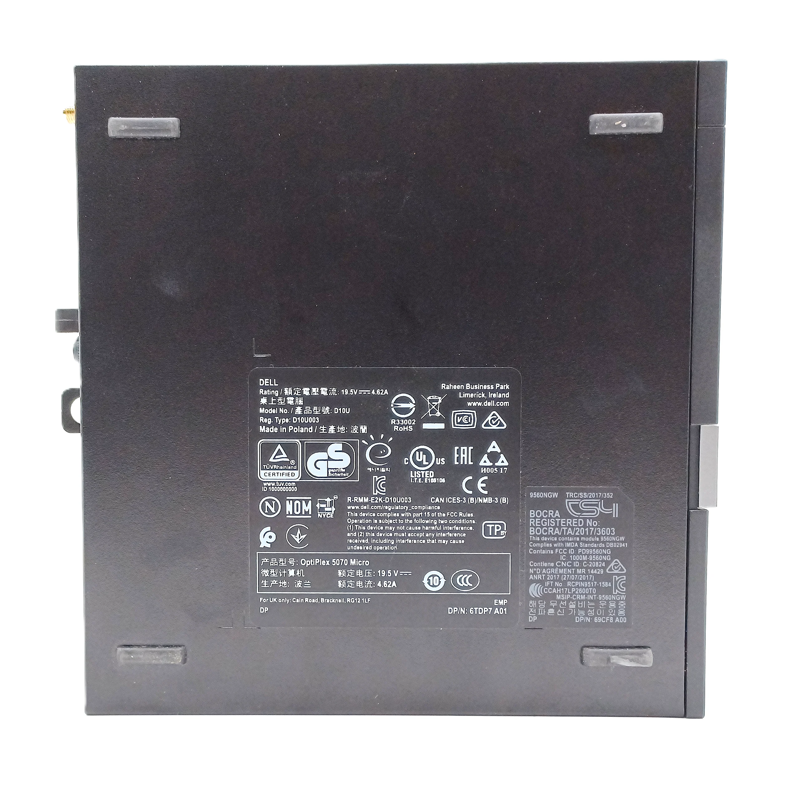 Dell OptiPlex 5070 Micro PC: 9th Gen i5 CPU, 8GB RAM, 256GB SSD, Windows 11 - Image 7