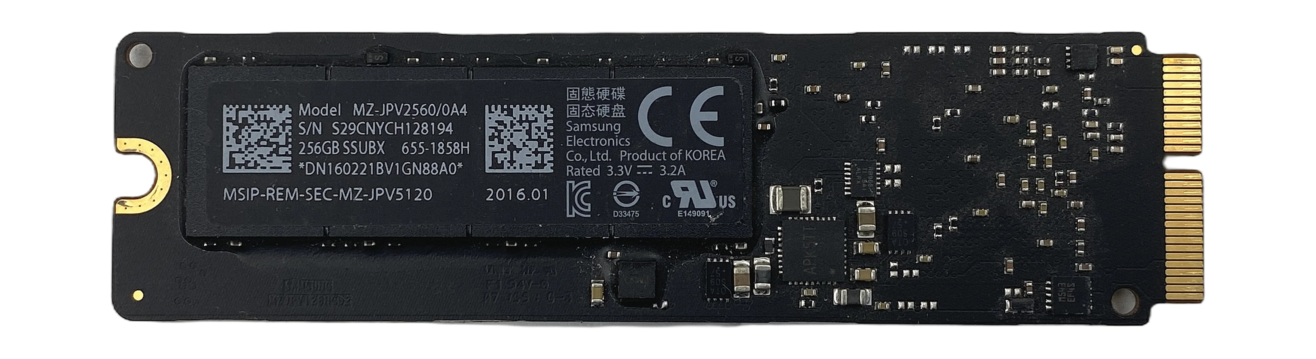Generic Apple Mac SSD 256GB