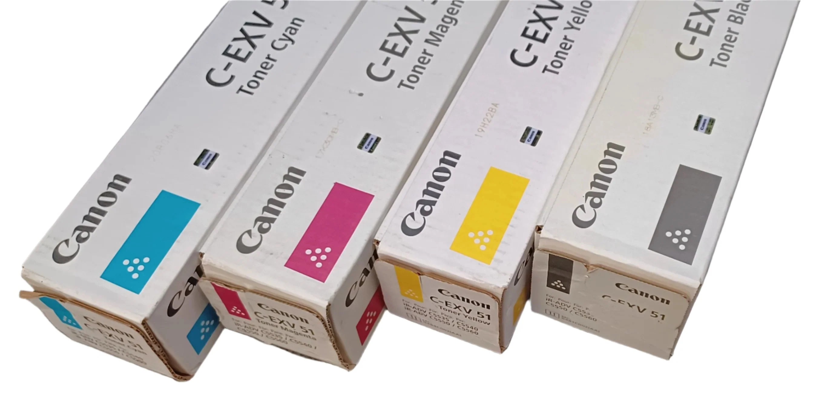 Geniune sealed Canon C-EXV 51 CMYK Toner Set f/ imageRUNNER ADVANCE - Image 5