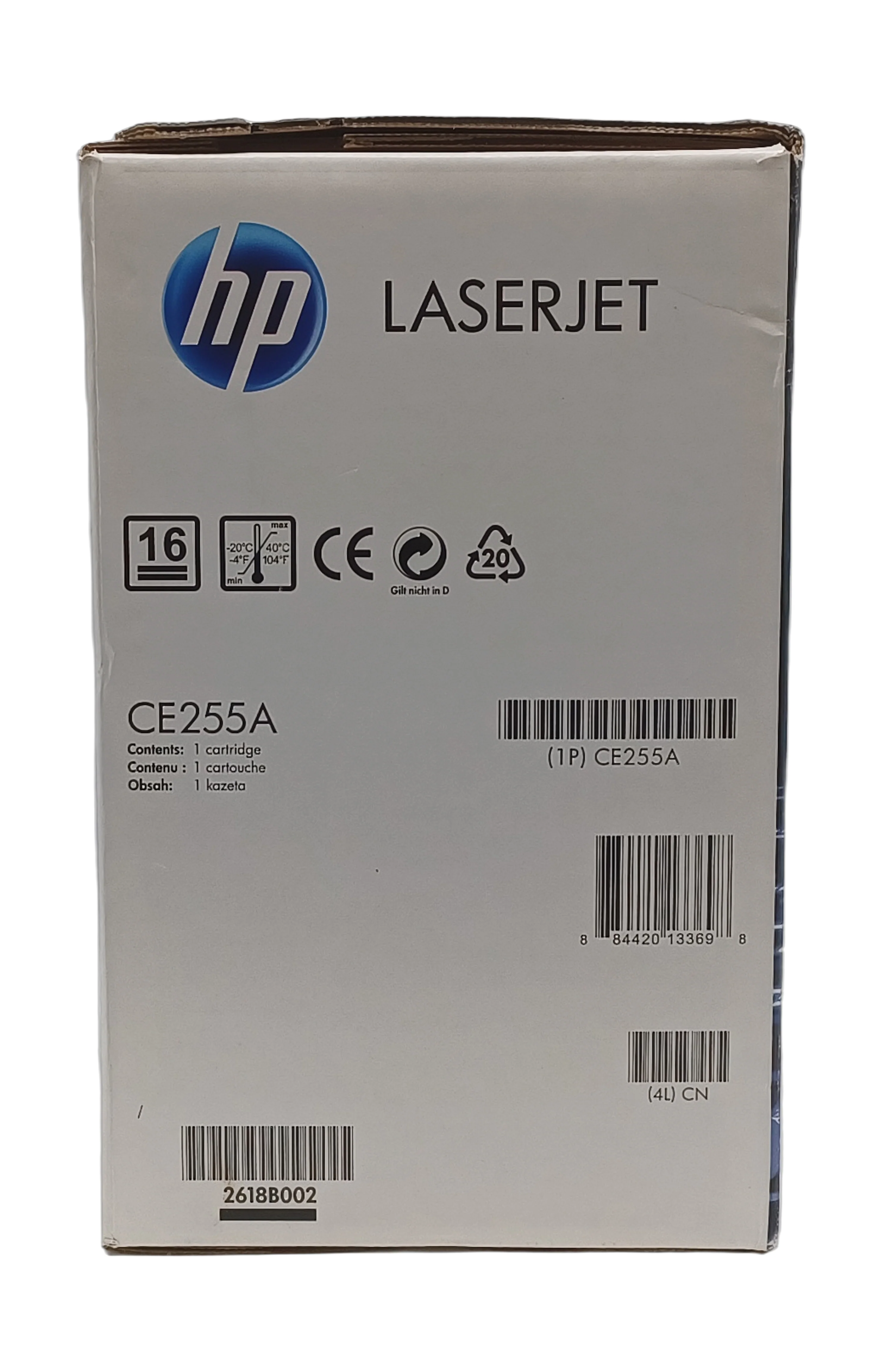 Genuine HP CE255A Black Toner Cartridge 55A, Departures Livery - Image 3