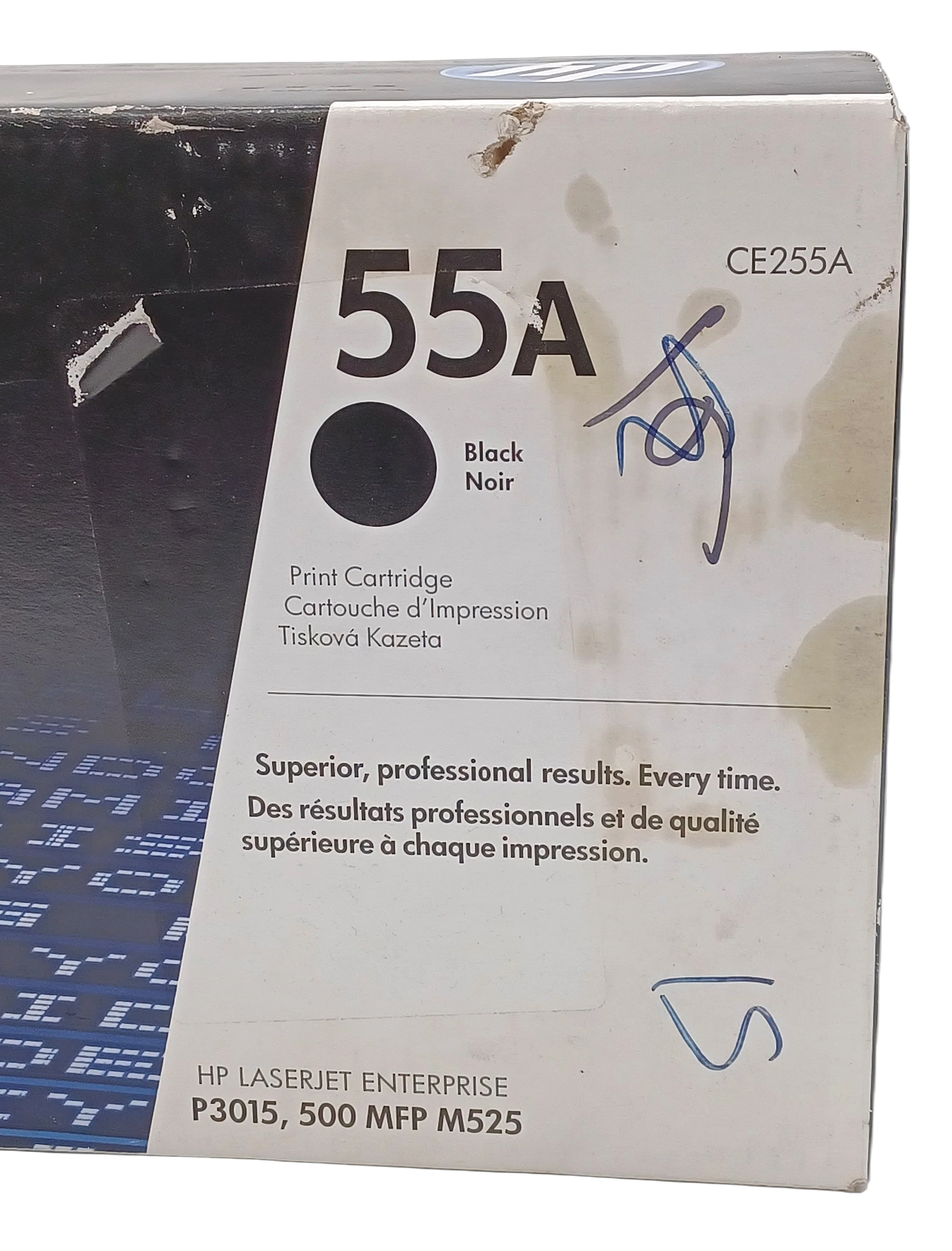 Genuine HP CE255A Black Toner Cartridge 55A, Departures Livery - Image 6