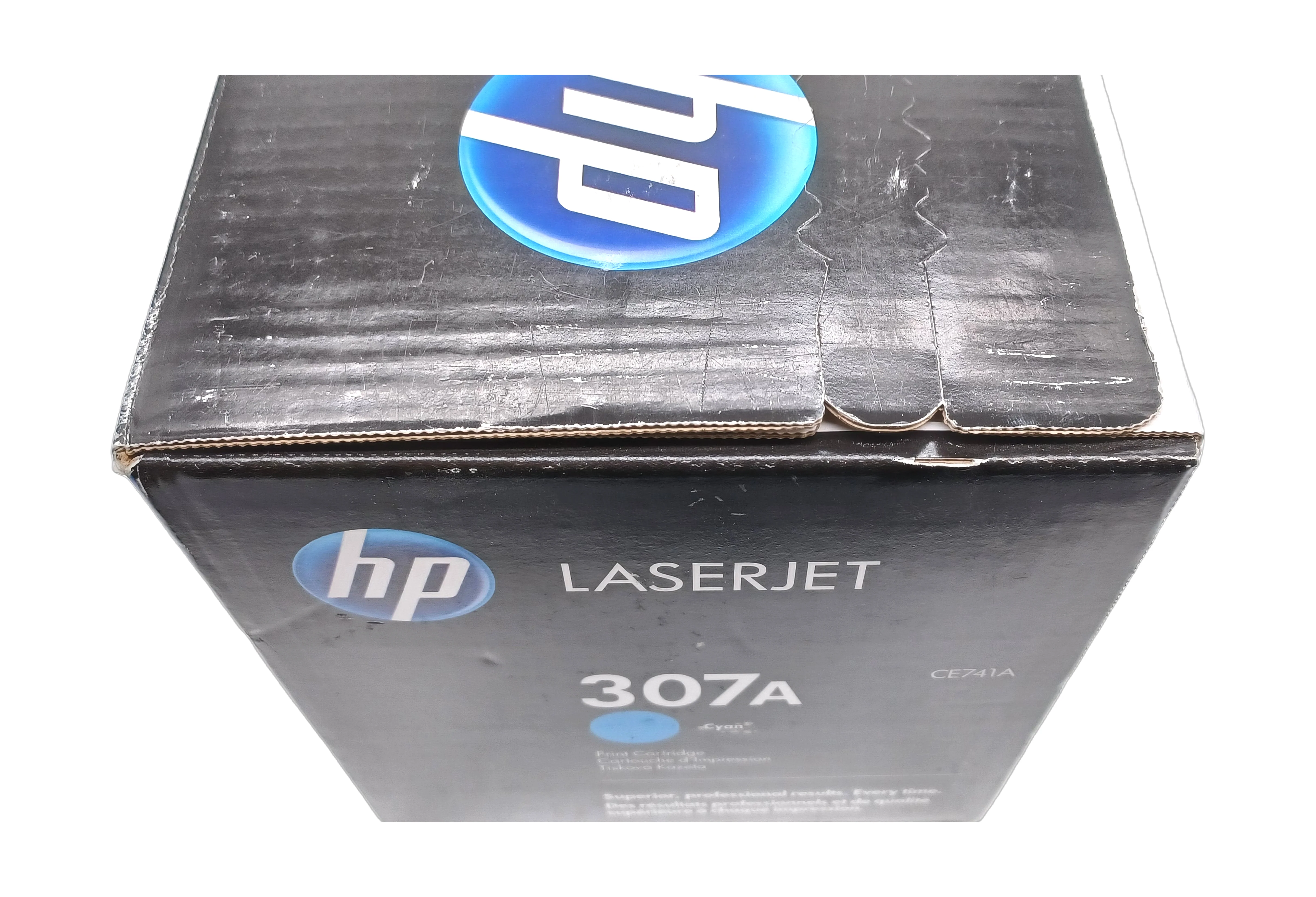 Genuine HP CE741A Cyan Laser Toner Cartridge 307A, Departures Livery - Image 5