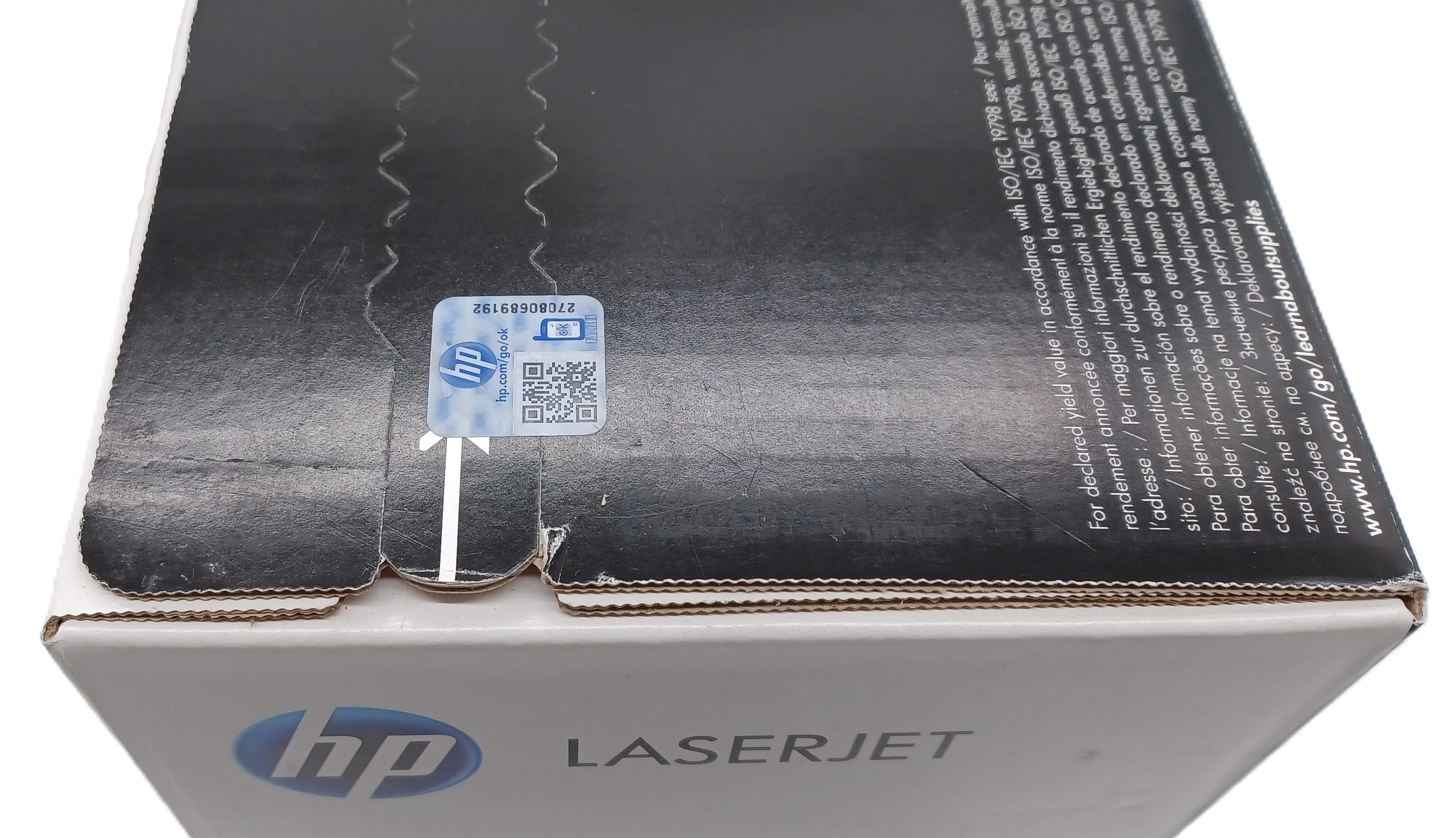 Genuine HP CE742A Yellow Laser Toner Cartridge 307A, Departures Livery - Image 4
