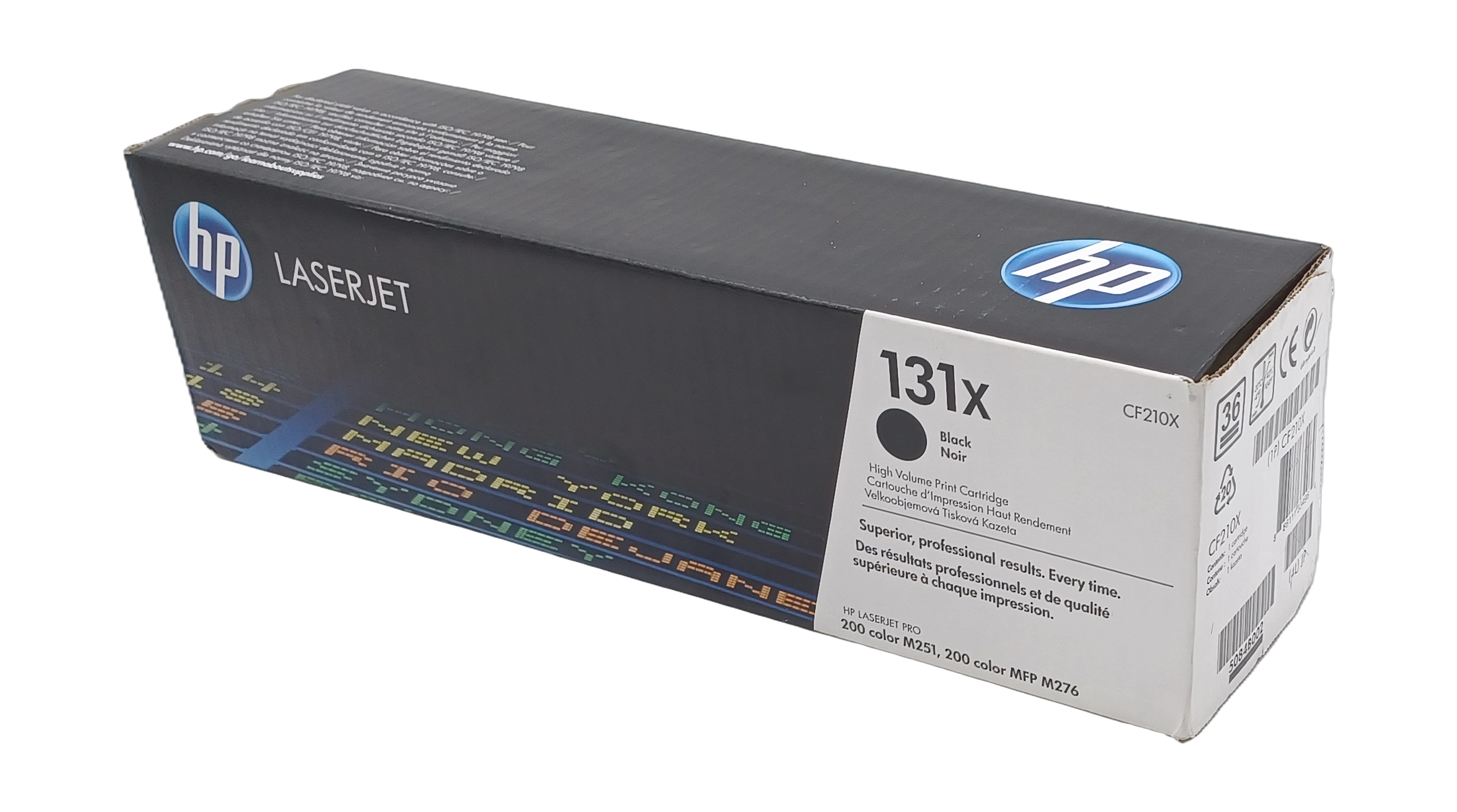 Genuine HP CF210X High Volume Laser Toner Cartidge 131A, Departures Livery