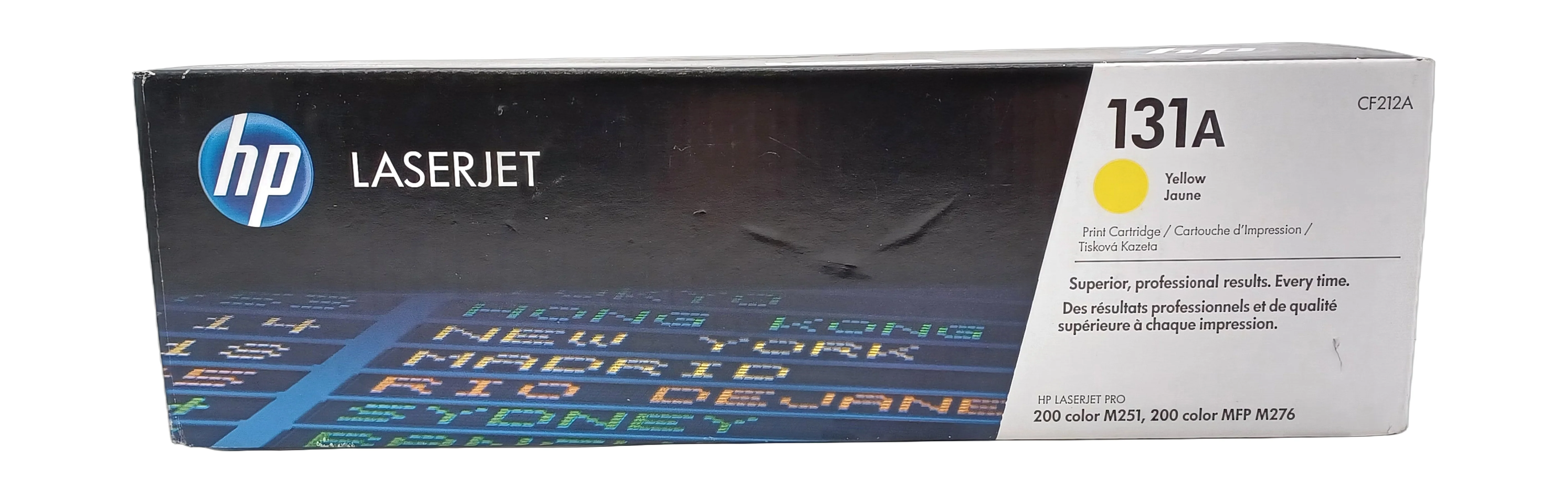 Genuine HP CF212A Yellow Laser Toner Cartidge 131A, Departures Livery - Image 3