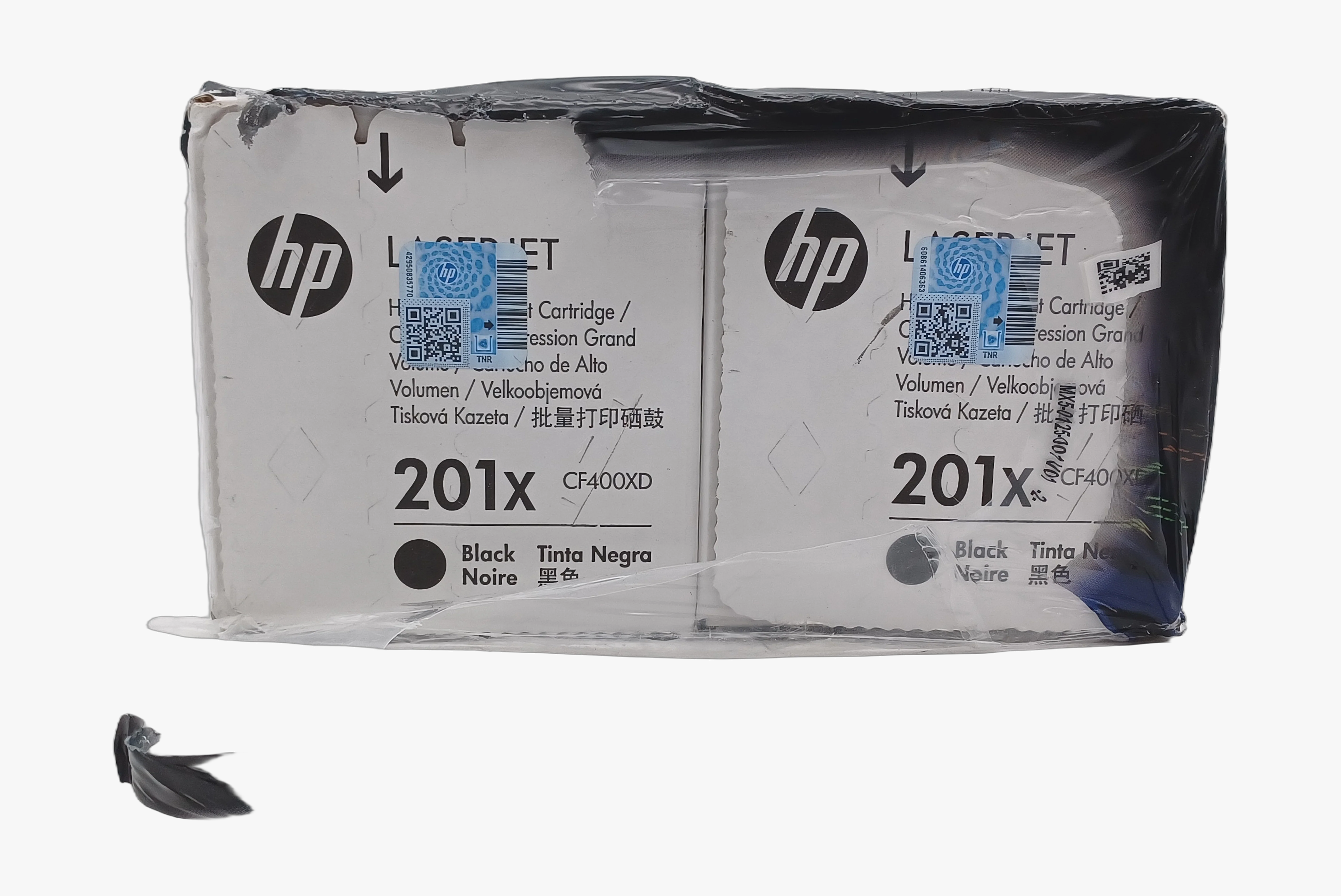 Genuine HP CF400XD 2-Pack High-Yield Black Toner Cartridge 201X, Departures - Image 4