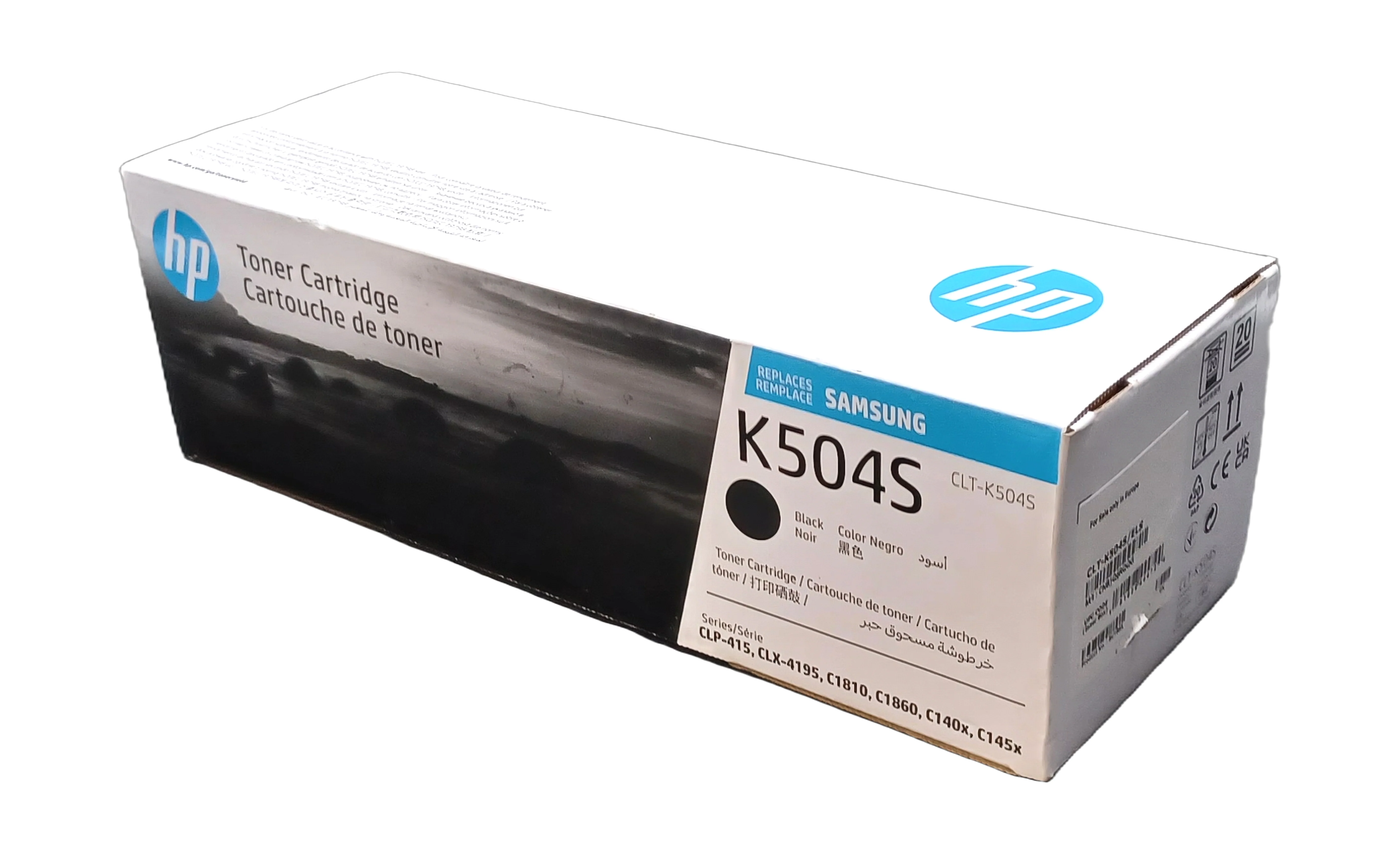 Genuine HP/Samsung CLT-K504S Black Laser Toner Cartridge K504S