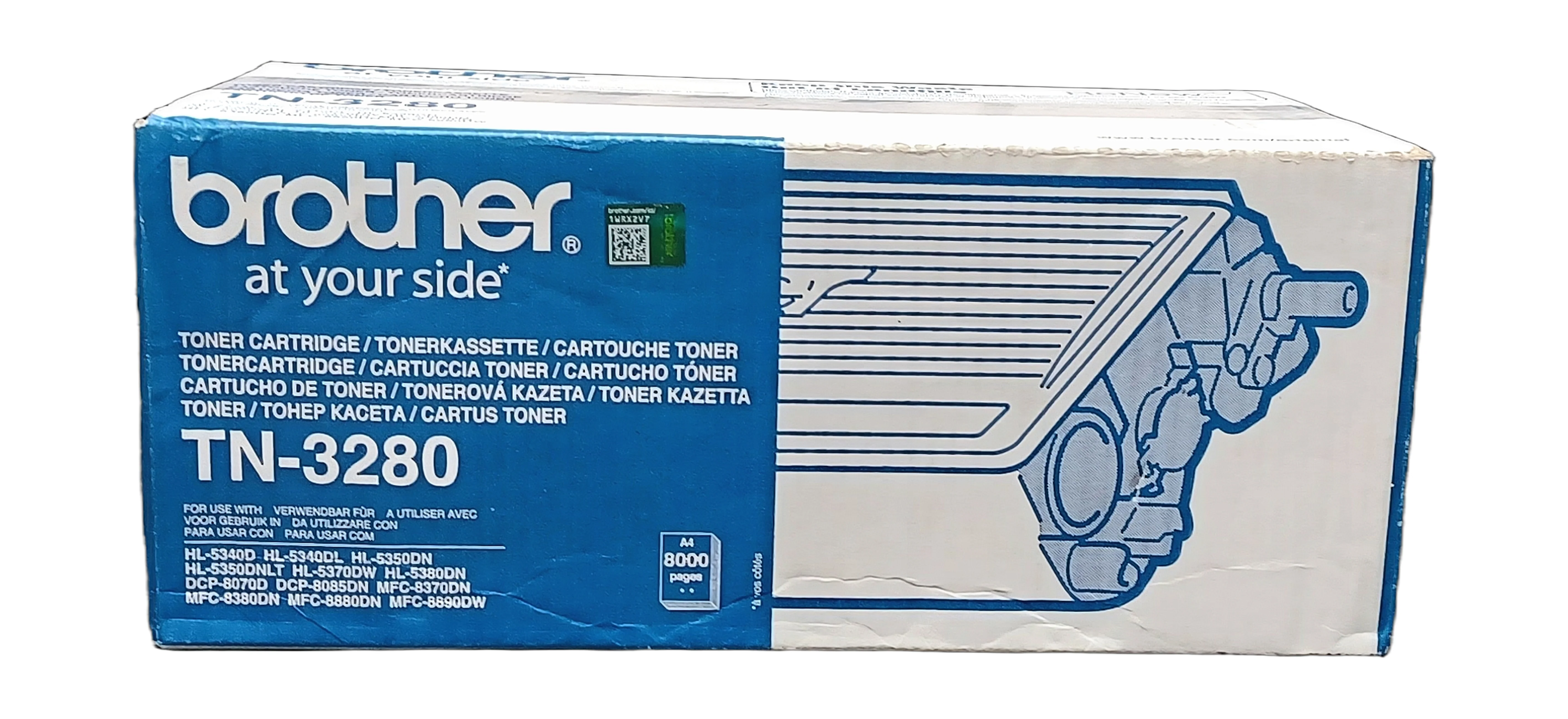 Genuine Sealed Brother TN-3280 High-Yield Black Toner Cartridge - Image 2