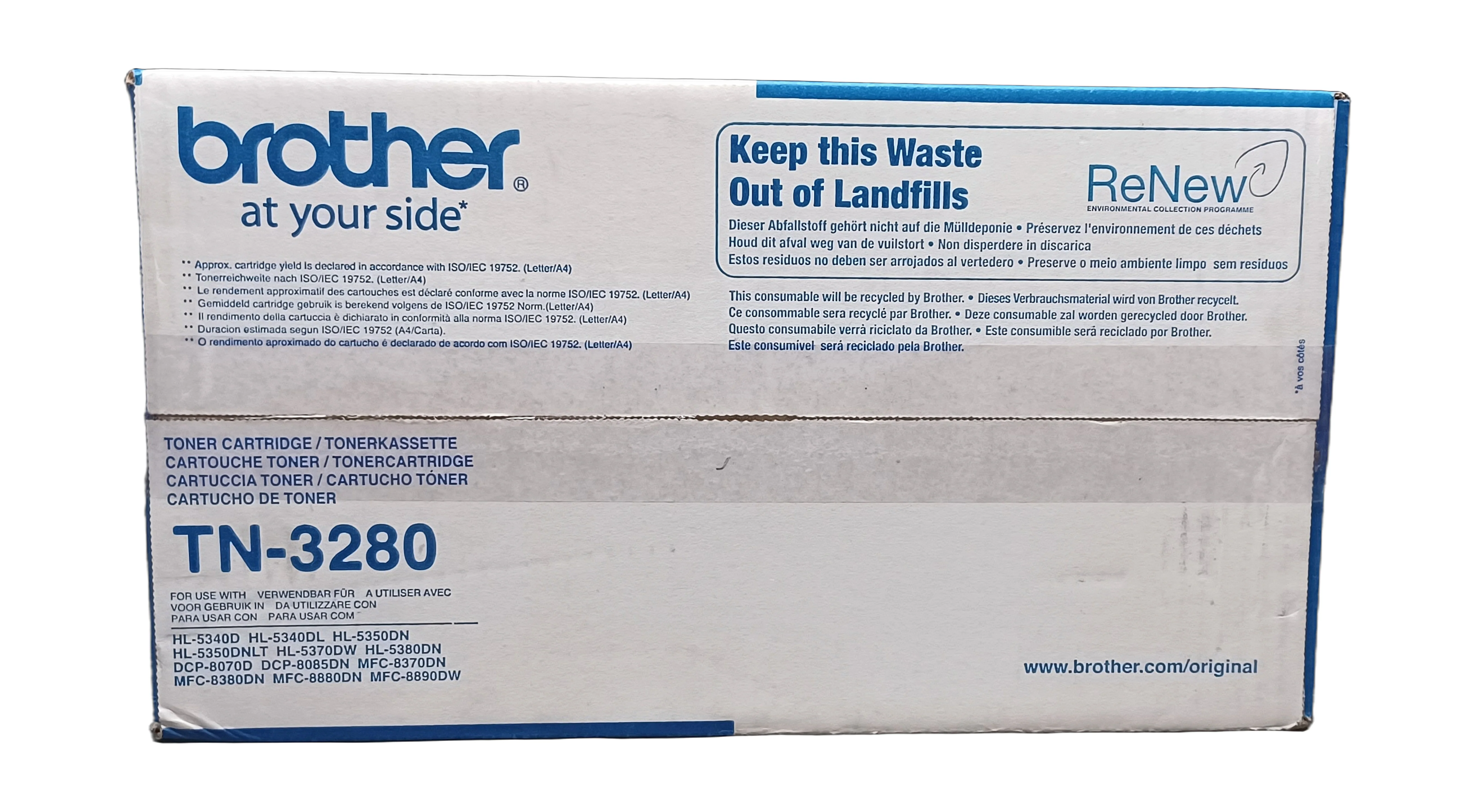 Genuine Sealed Brother TN-3280 High-Yield Black Toner Cartridge - Image 7