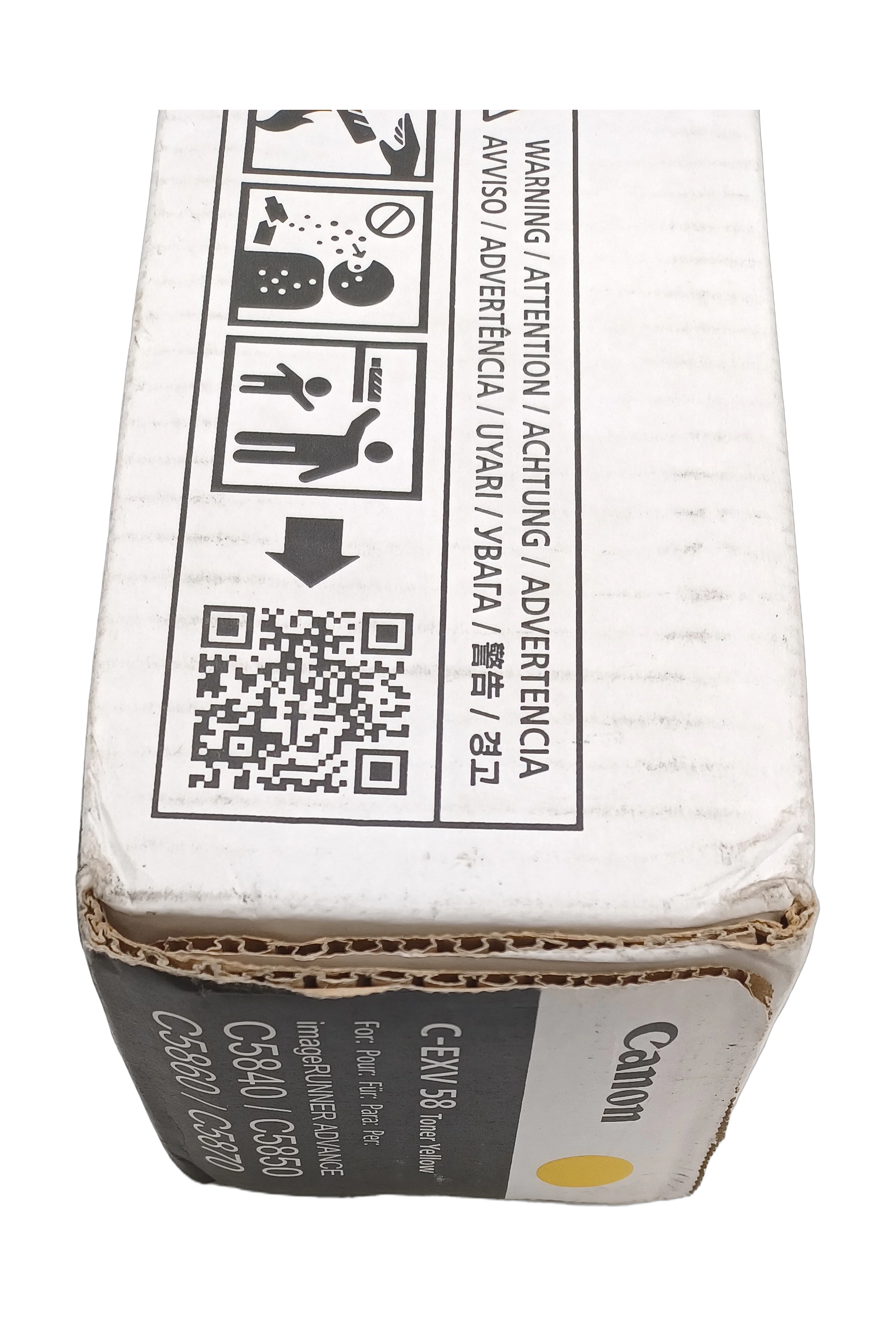 Genuine Sealed Canon C-EXV 58 Yellow Toner Cartidge for imageRUNNER ADVANCE - Image 6