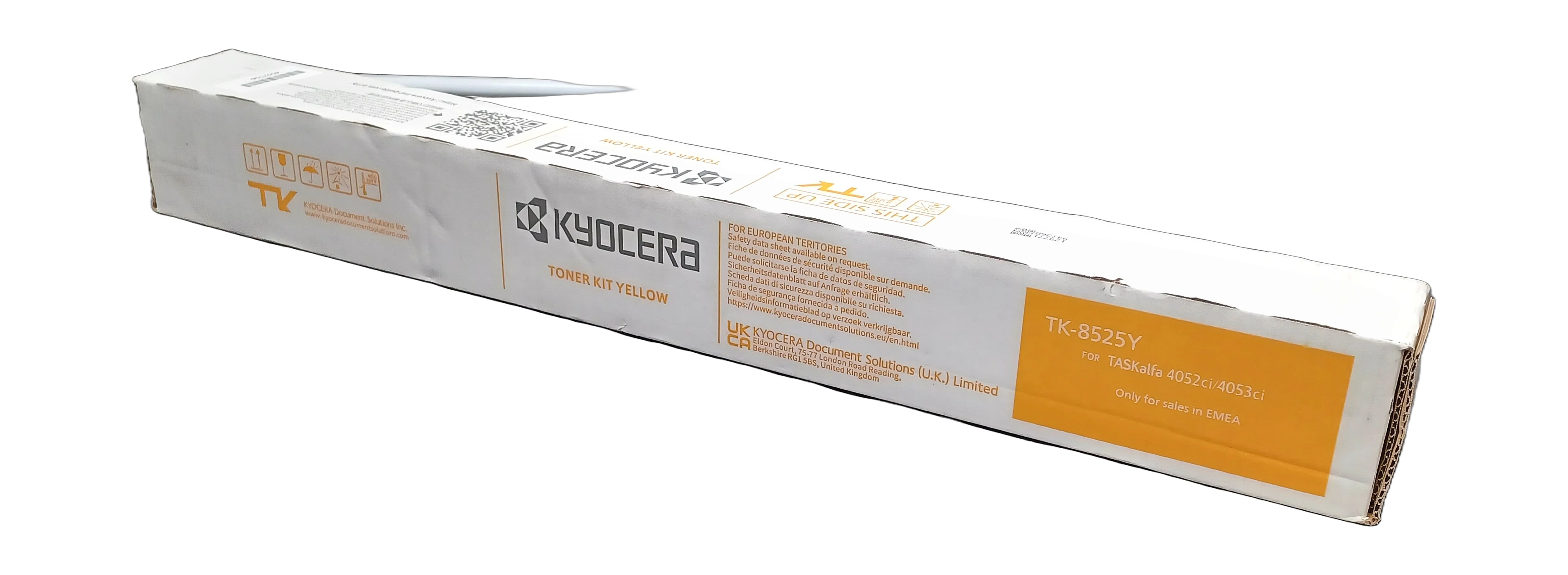 Genuine Sealed Kyocera TK-8525Y Yellow Laser Toner Cartridge