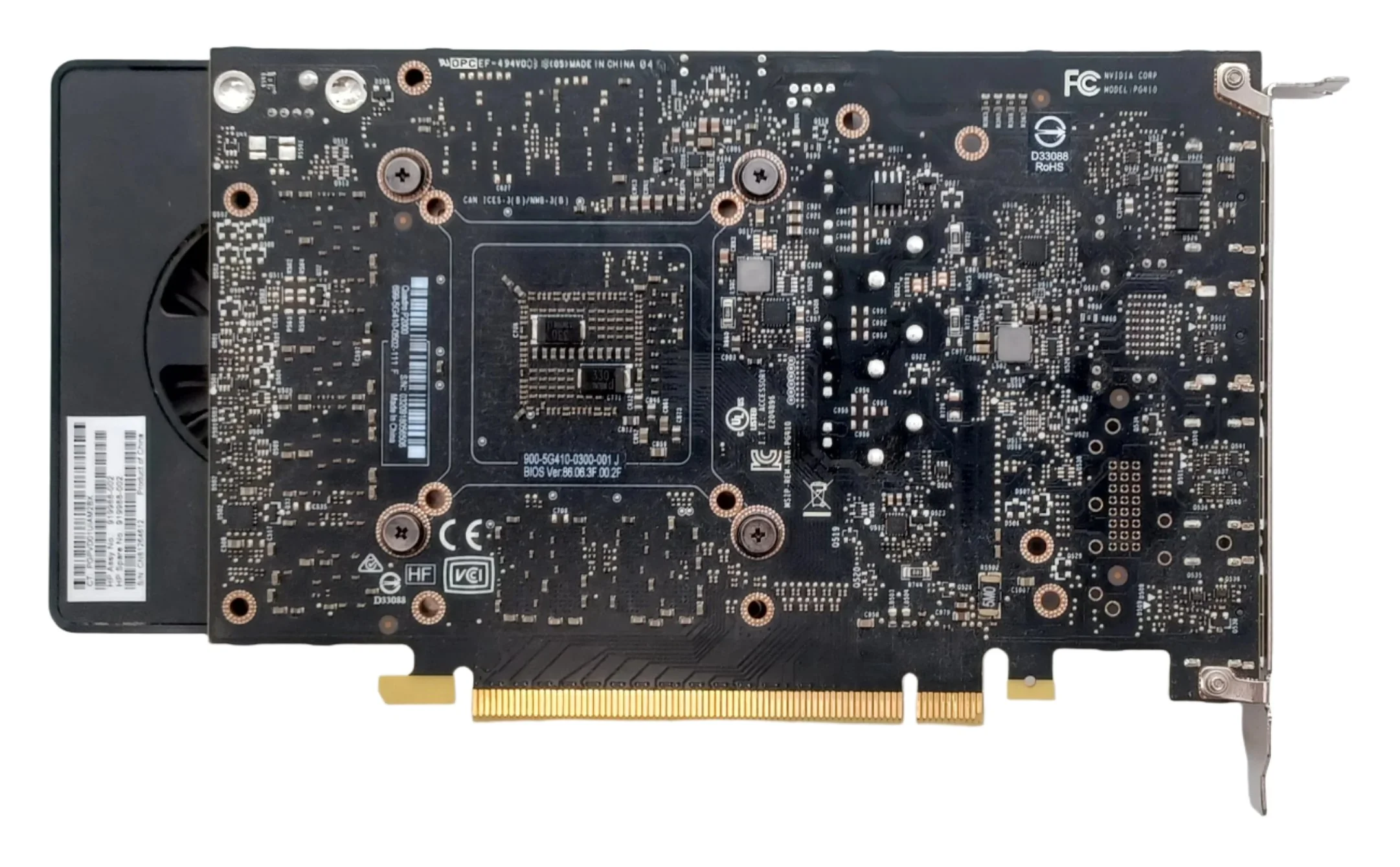 HP 919988-002 Nvidia Quadro P2000 5GB GDDR5 Quad DisplayPort Graphics Card - Image 5
