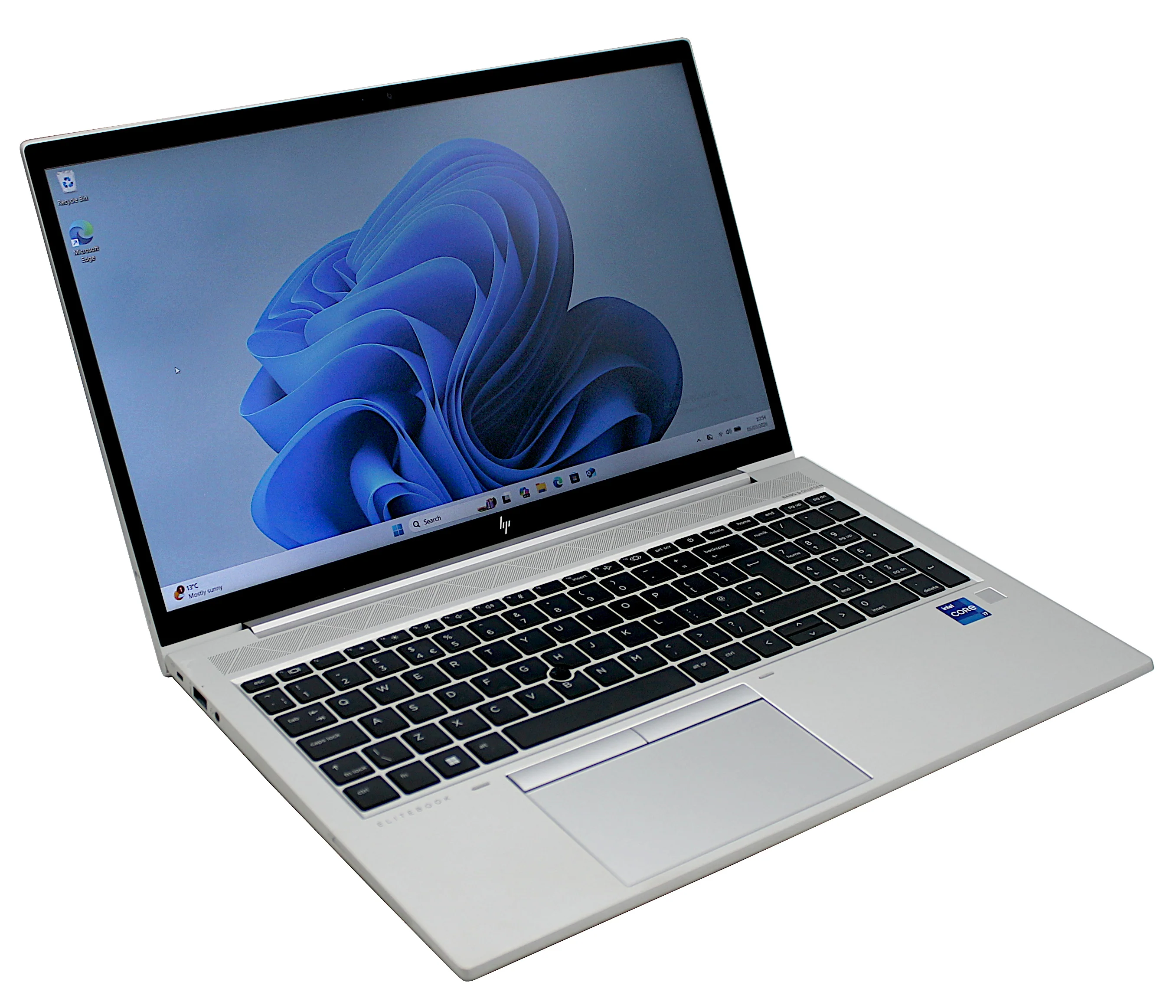 HP EliteBook 850 G8 Laptop, 15.6" 11th Gen Core i7, 8GB RAM, 256GB SSD, Win 11