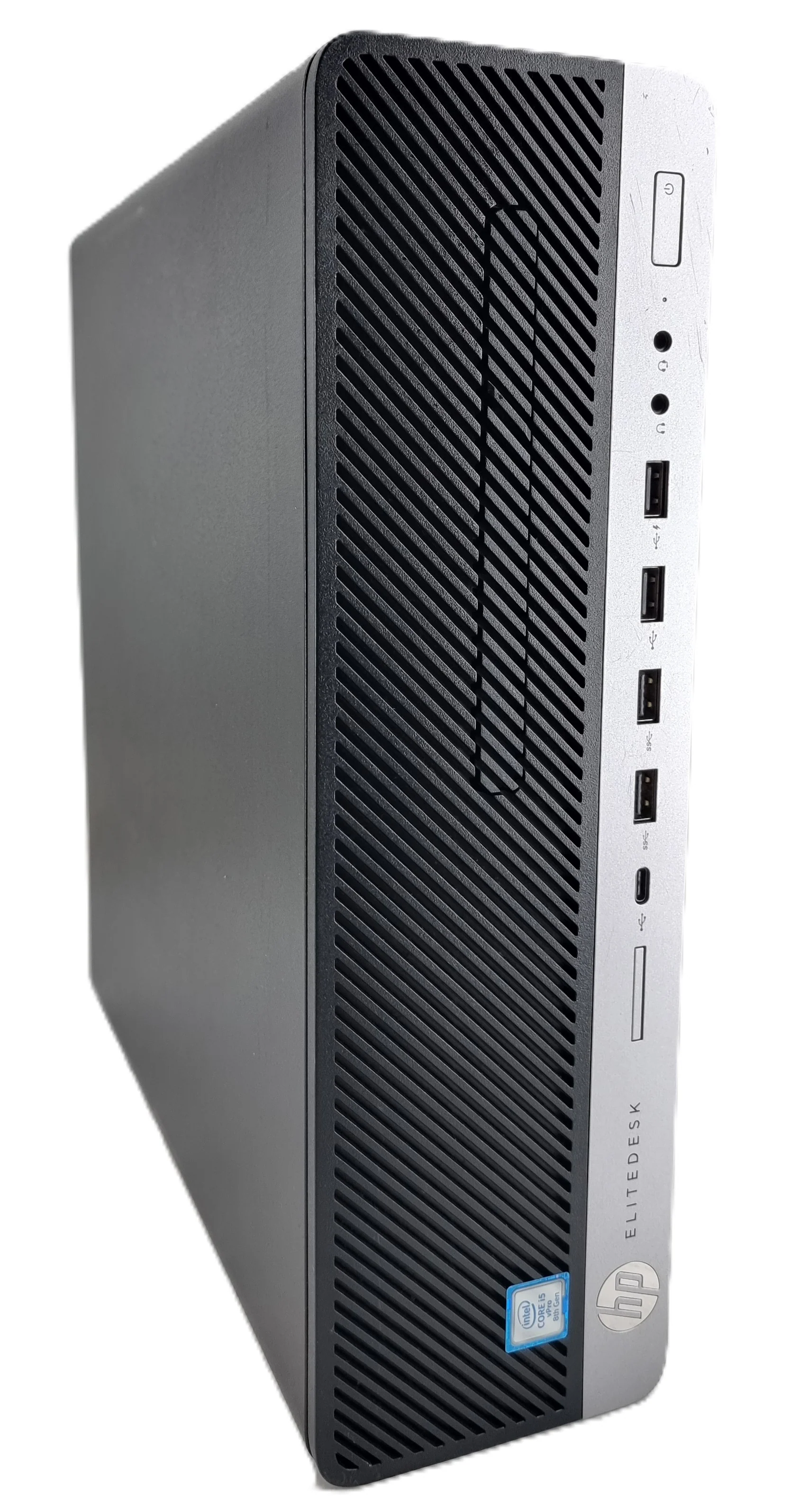 HP EliteDesk 800 G4 Desktop PC, Core i5 8th Gen, 8GB RAM, 256GB SSD, Win 11