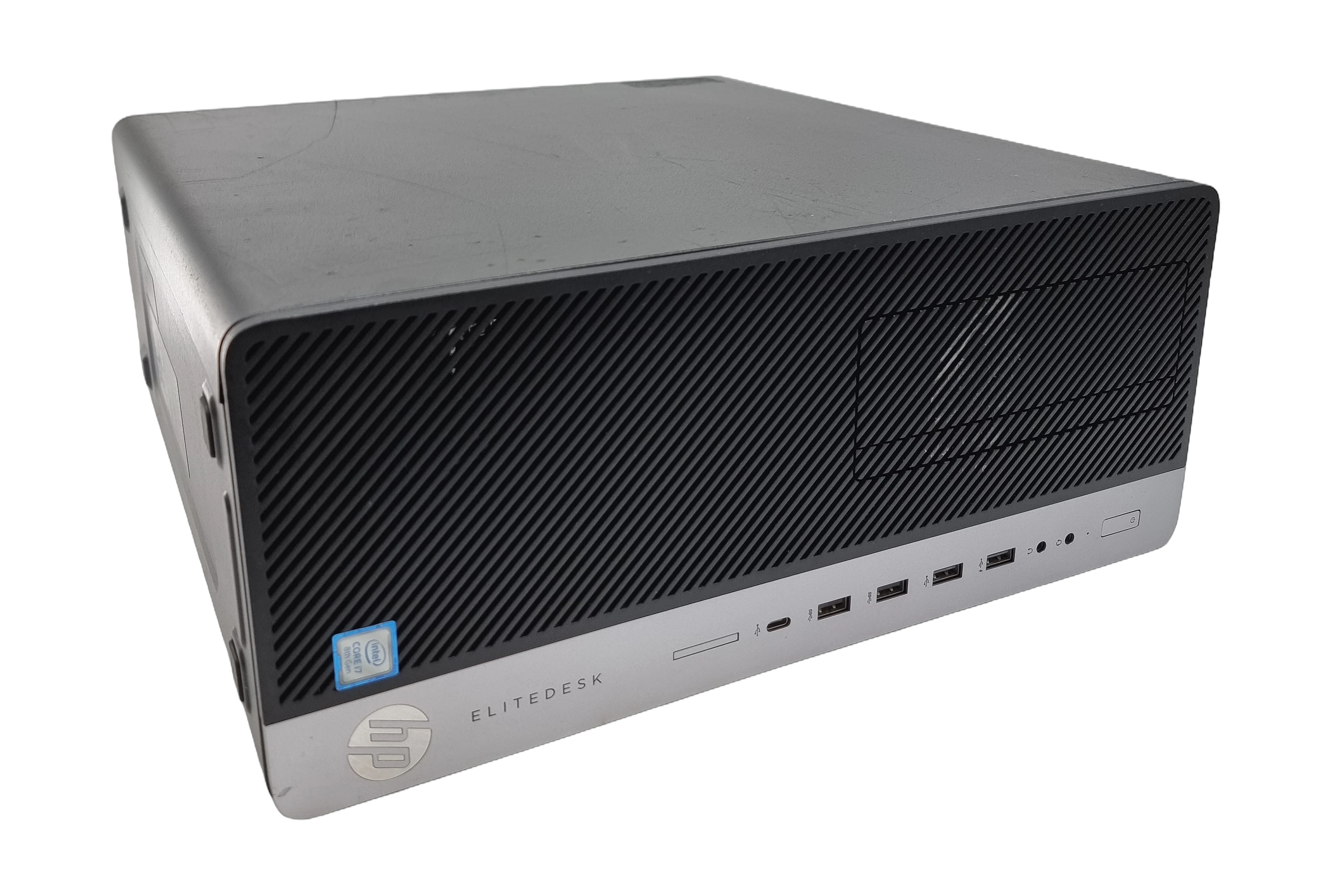HP EliteDesk 800 G4 Tower PC, Core i7 8th Gen, 8GB RAM, 256GB SSD, Windows 11