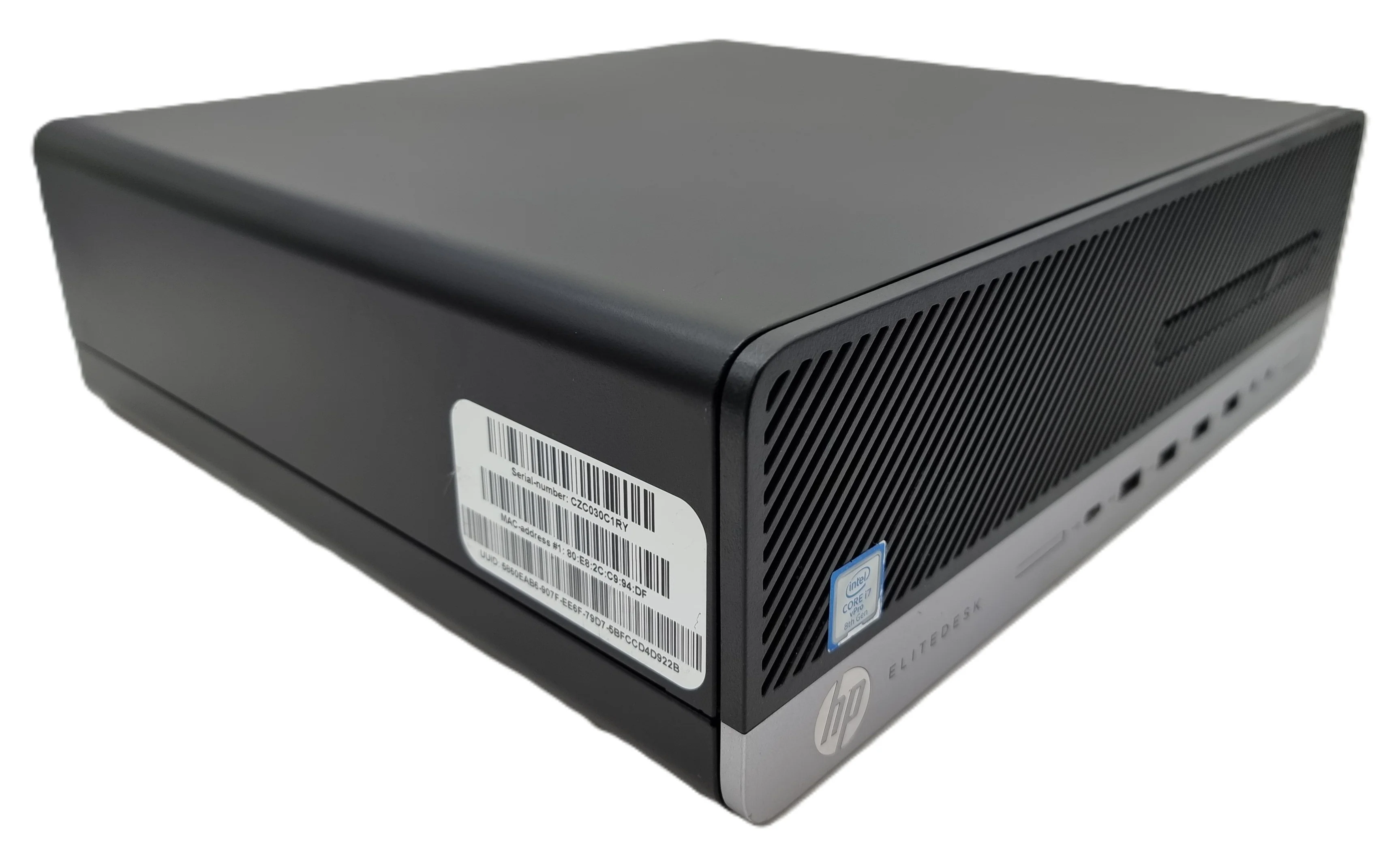 HP EliteDesk 800 G5 SFF PC, Core i7 8th Gen, 8GB RAM, 256GB SSD - Image 6