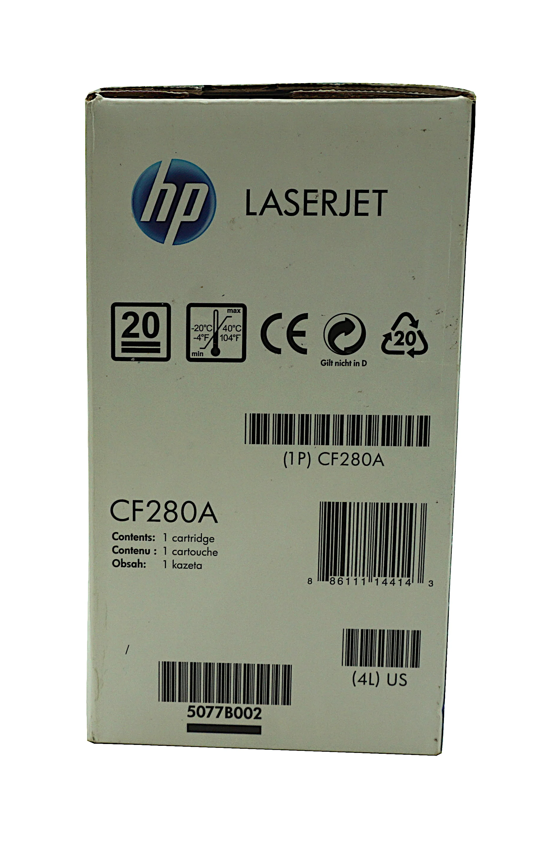 HP LaserJet 80A/CF280A Black toner cartridge - Departures livery - Image 2