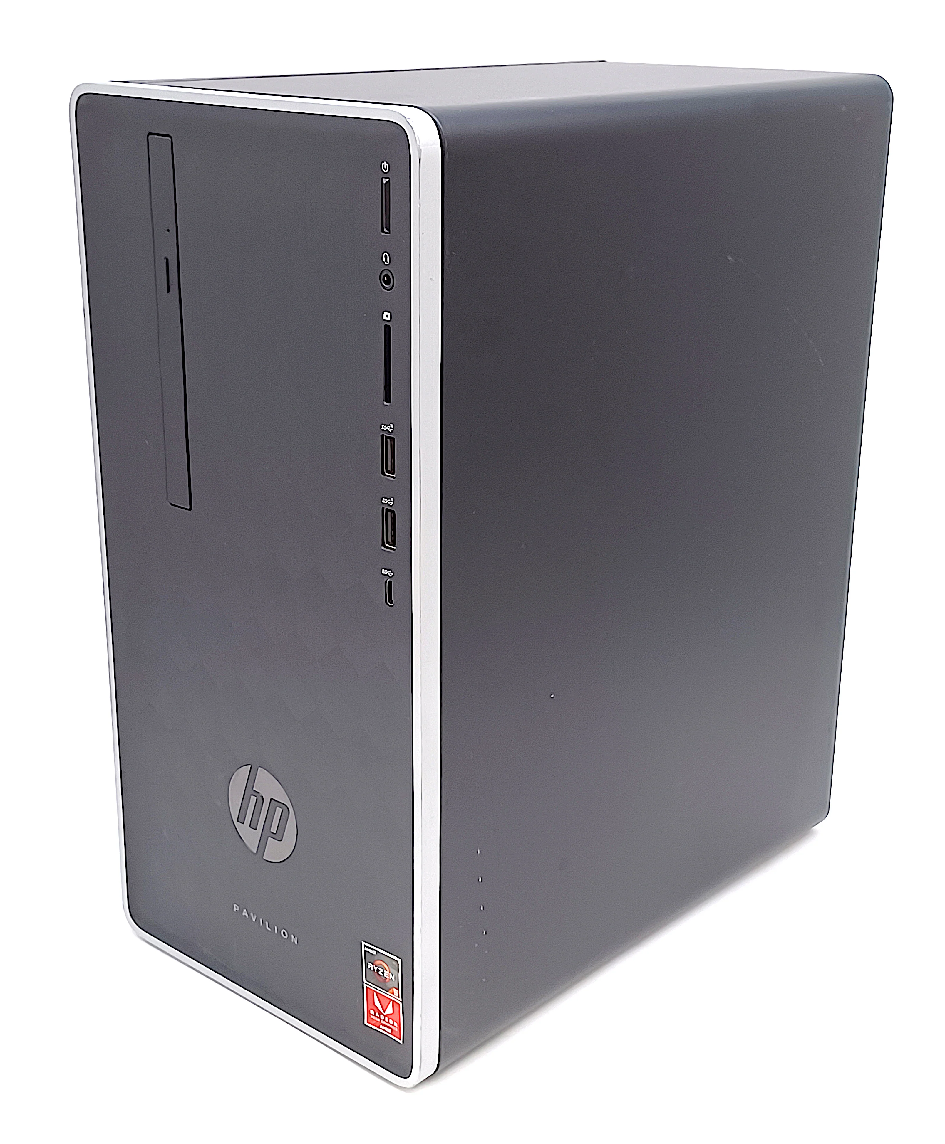 HP Pavilion 590-p0053na Desktop PC, Ryzen 5, 16GB RAM, 256GB NVMe, 3TB HDD - Image 3
