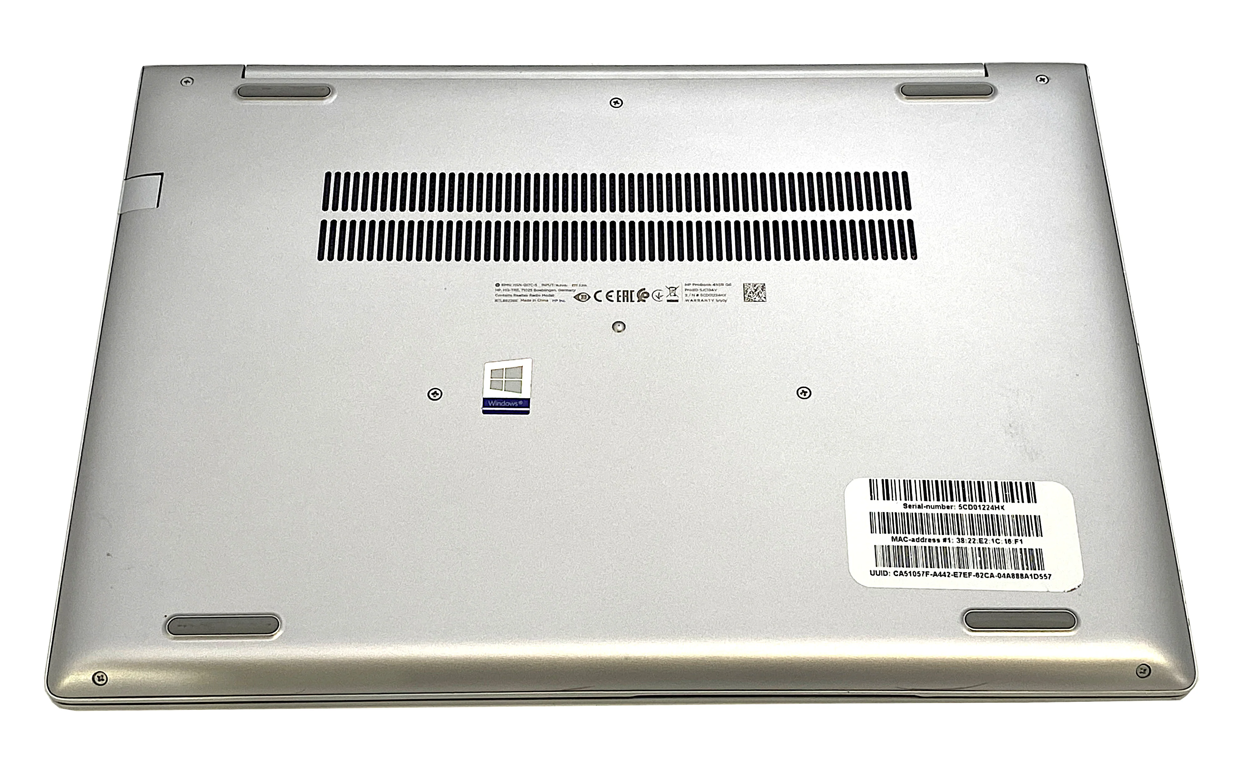 HP ProBook 455R G6 Laptop, 15.6" Ryzen 5, 8GB RAM, 256GB SSD, Windows 11 - Image 6
