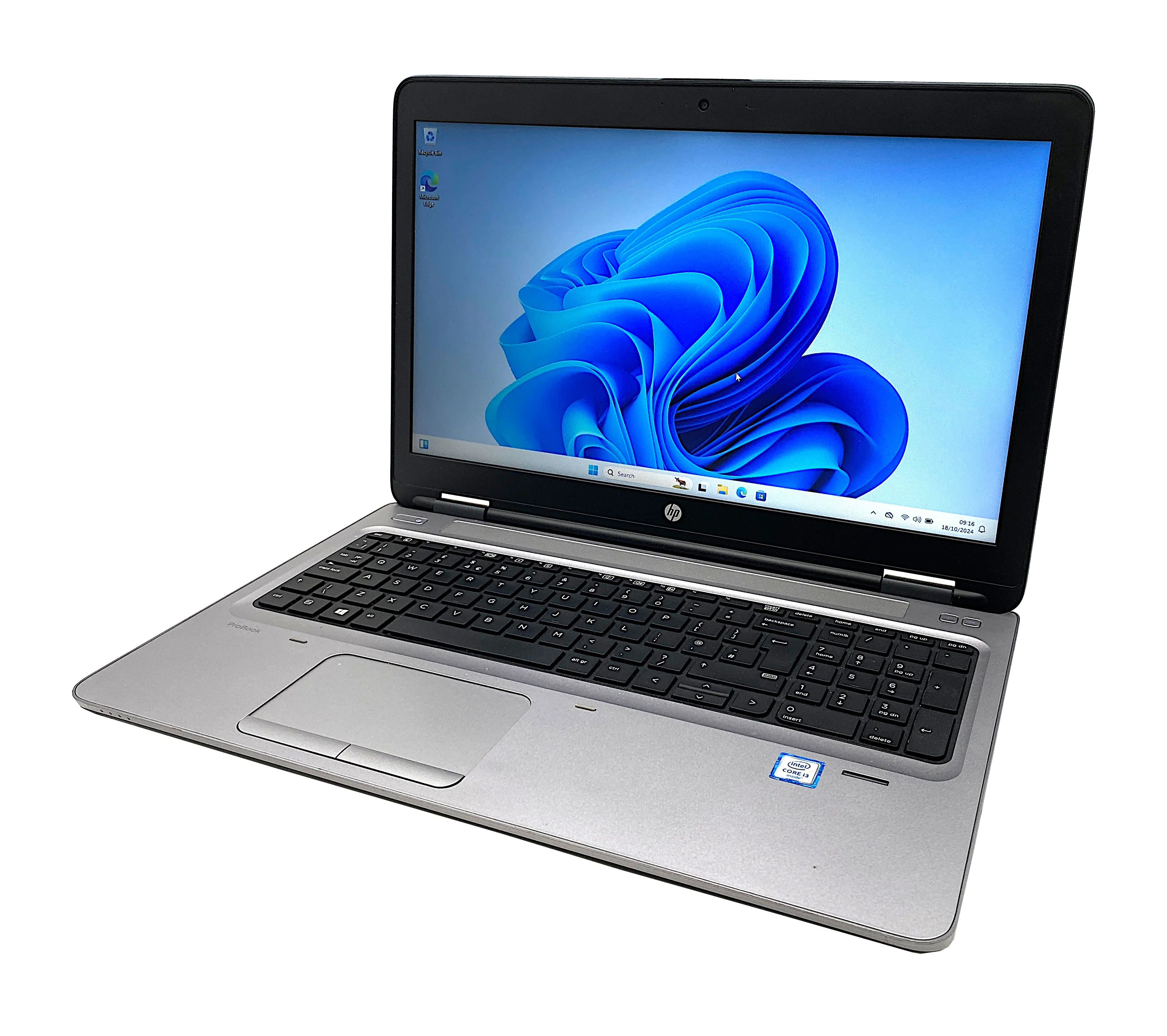 HP ProBook 650 G2 Laptop, 15.5" Core i3 6th Gen, 8GB RAM, 256GB SSD - Image 2