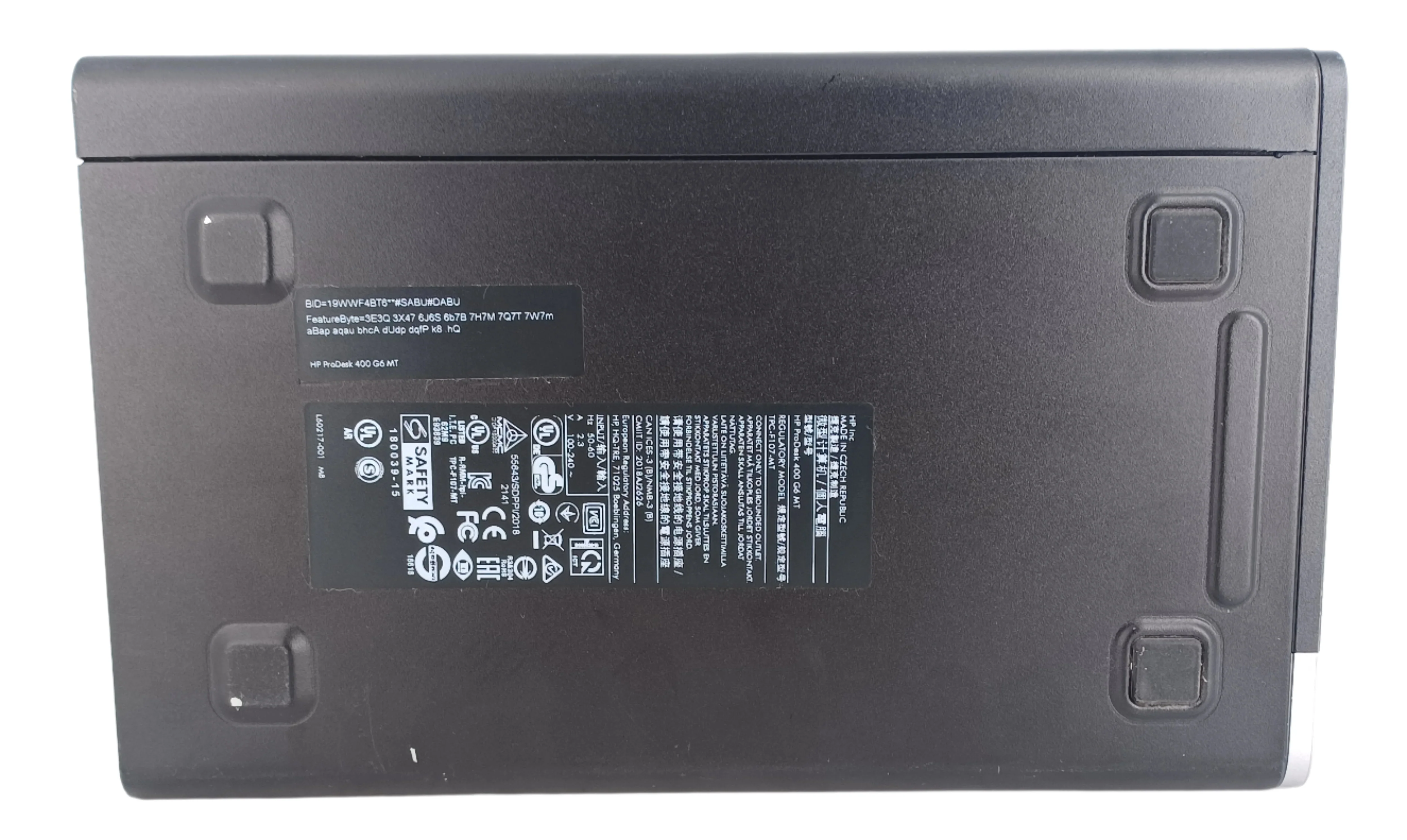 HP ProDesk 400 G6 Desktop PC, Core i7 9th Gen, 8GB RAM, 256GB SSD - Image 7