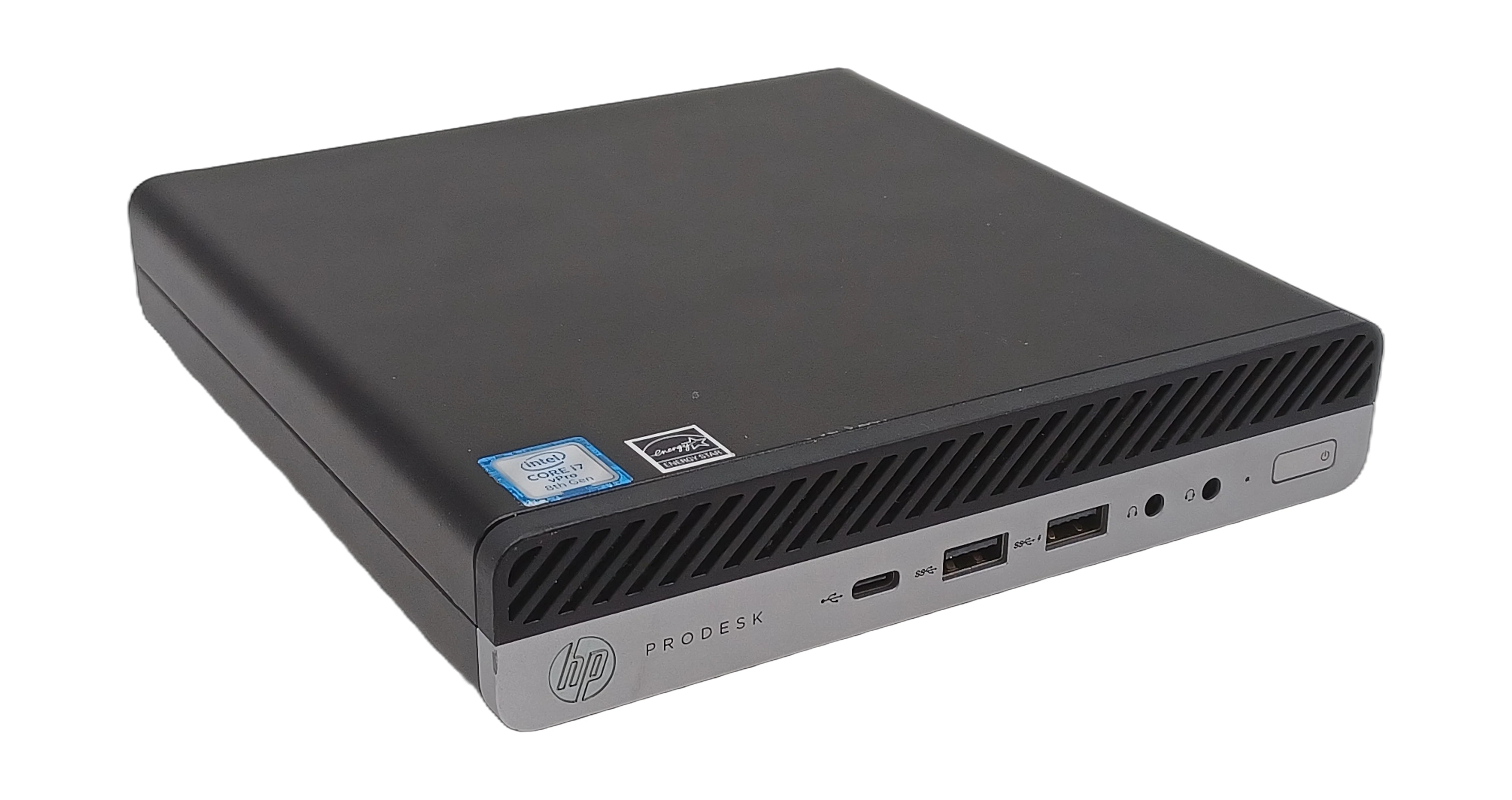 HP ProDesk 600 G4 Micro PC, Core i7 8th Gen, 8GB RAM, 256GB SSD, Windows 11