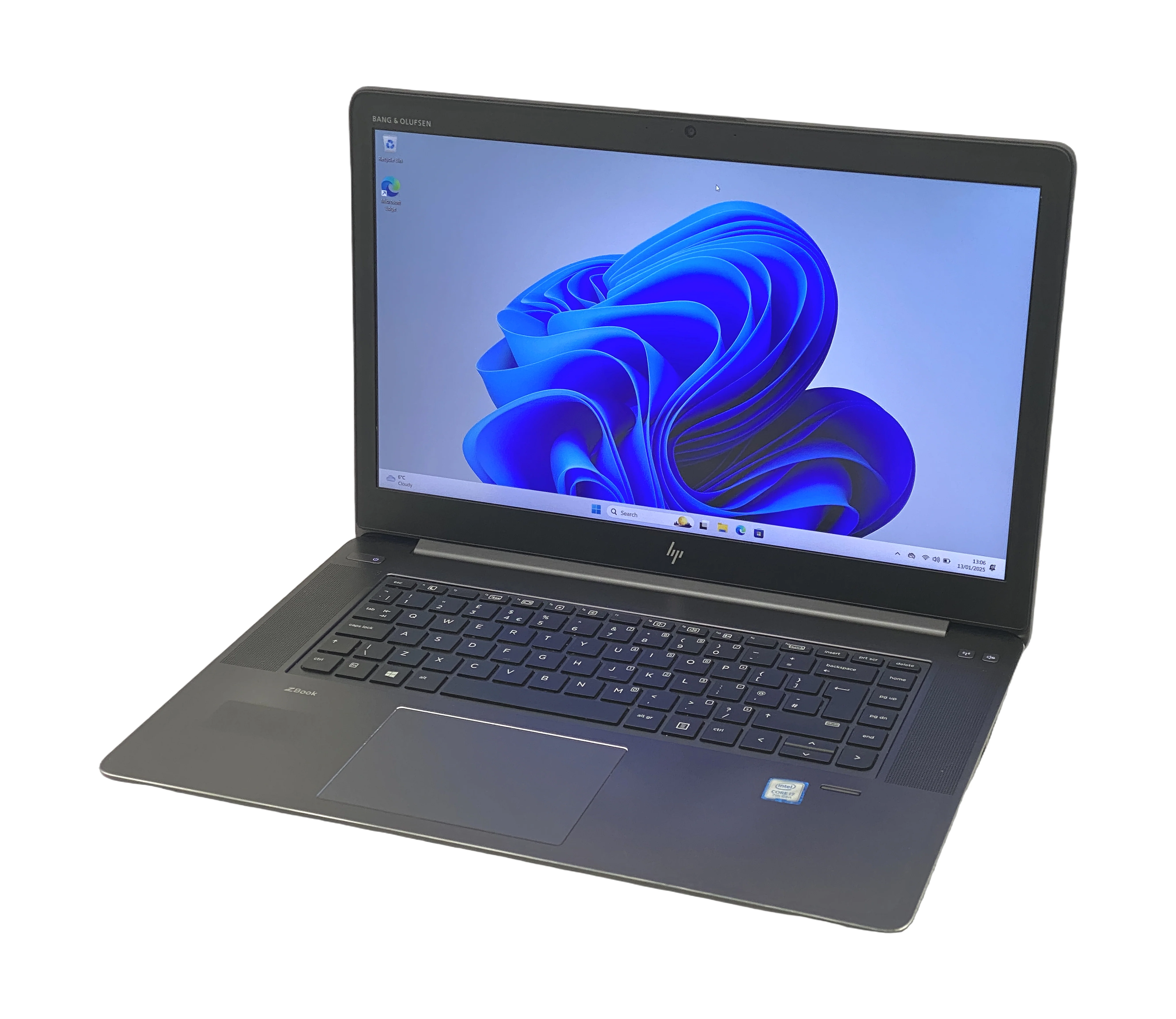 HP ZBook Studio G4 Laptop, 15.5" i7 7th Gen, 16GB RAM, 512GB SSD - Image 2