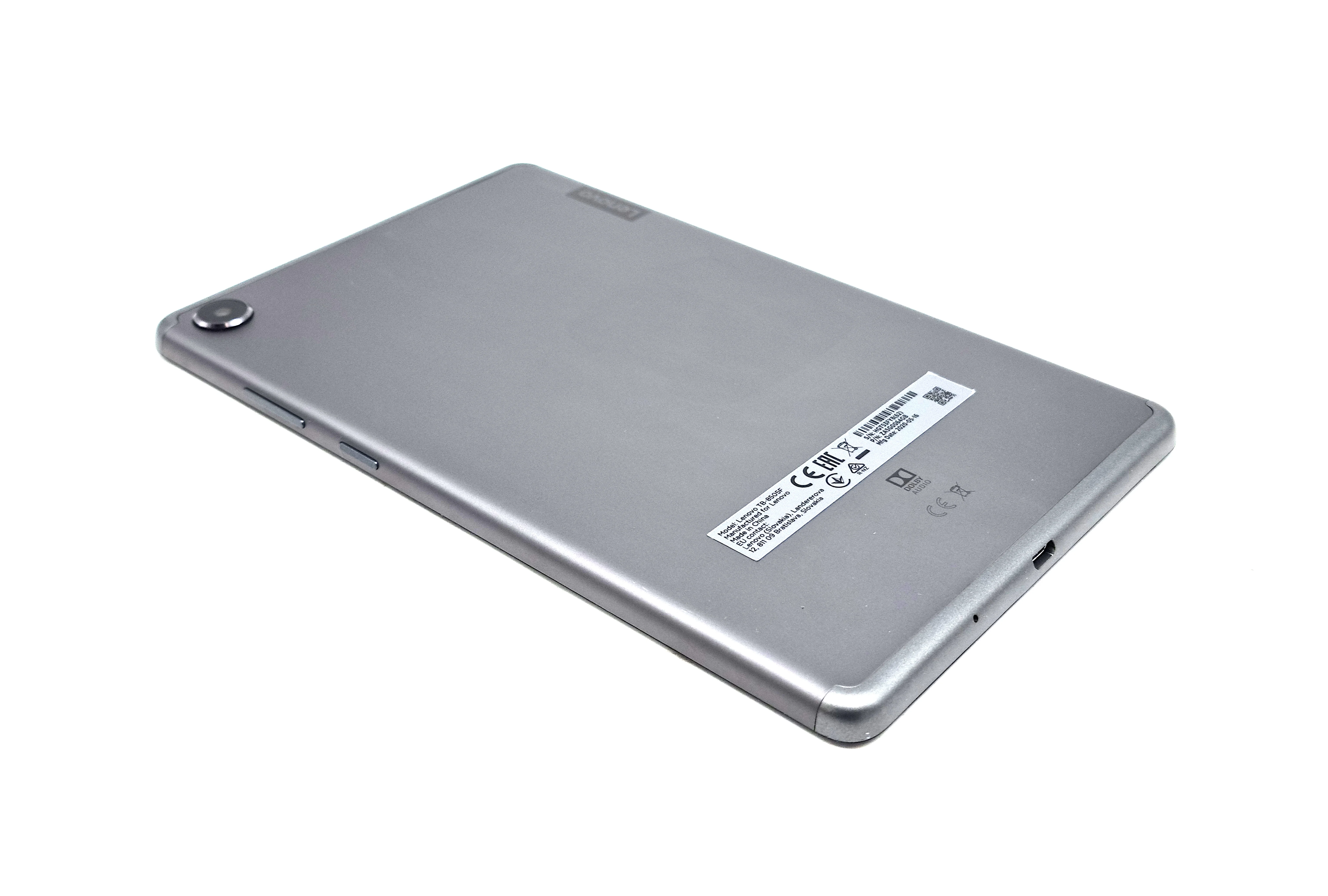 Lenovo Tab M8 HD 8.0" Tablet, 32GB, Wi-Fi, Iron Grey, TB-8505F - Image 4