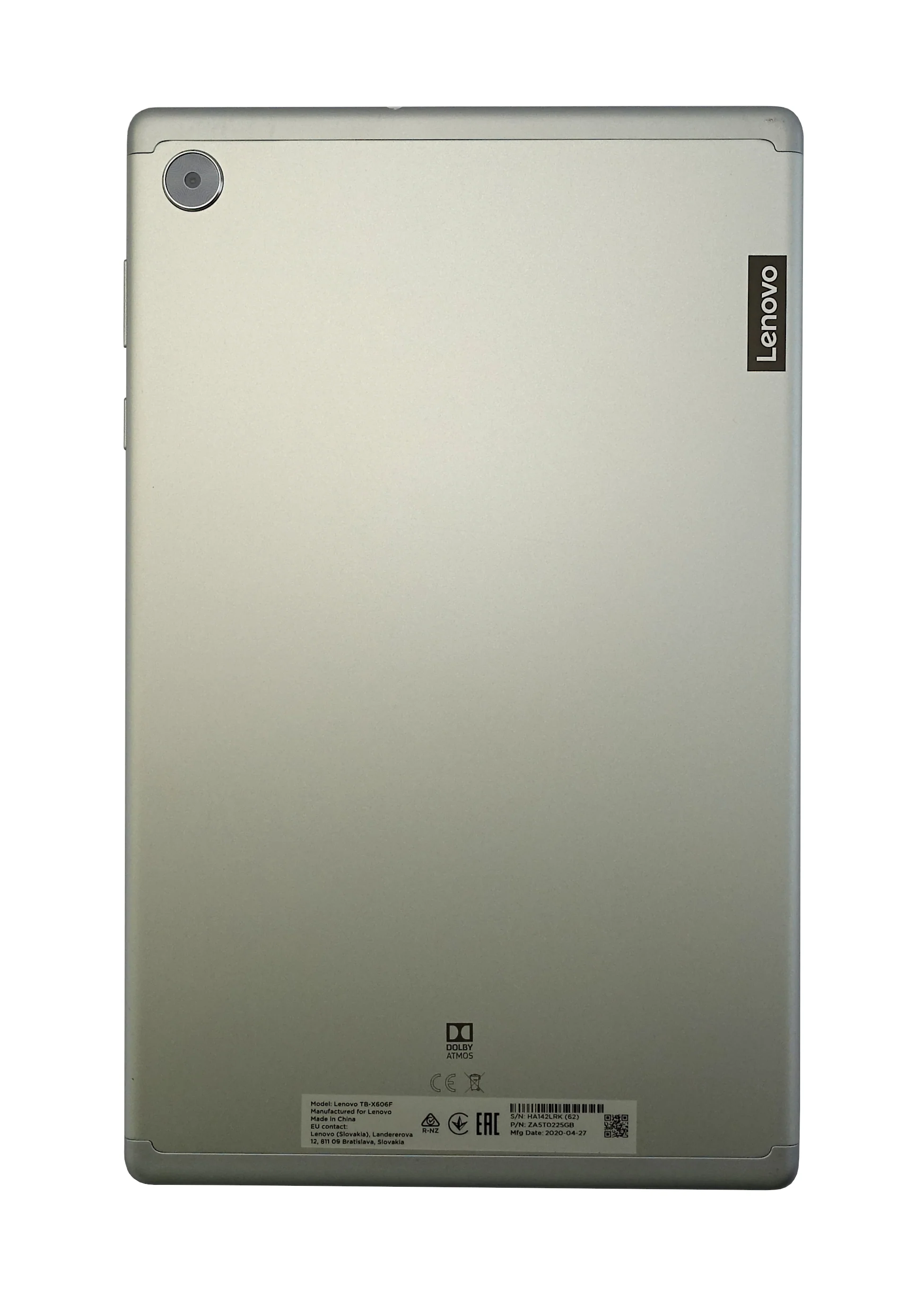 Lenovo Tab M10 FHD Plus 10.3" Tablet, 128GB, WiFi, Silver, TB-X606F - Image 2