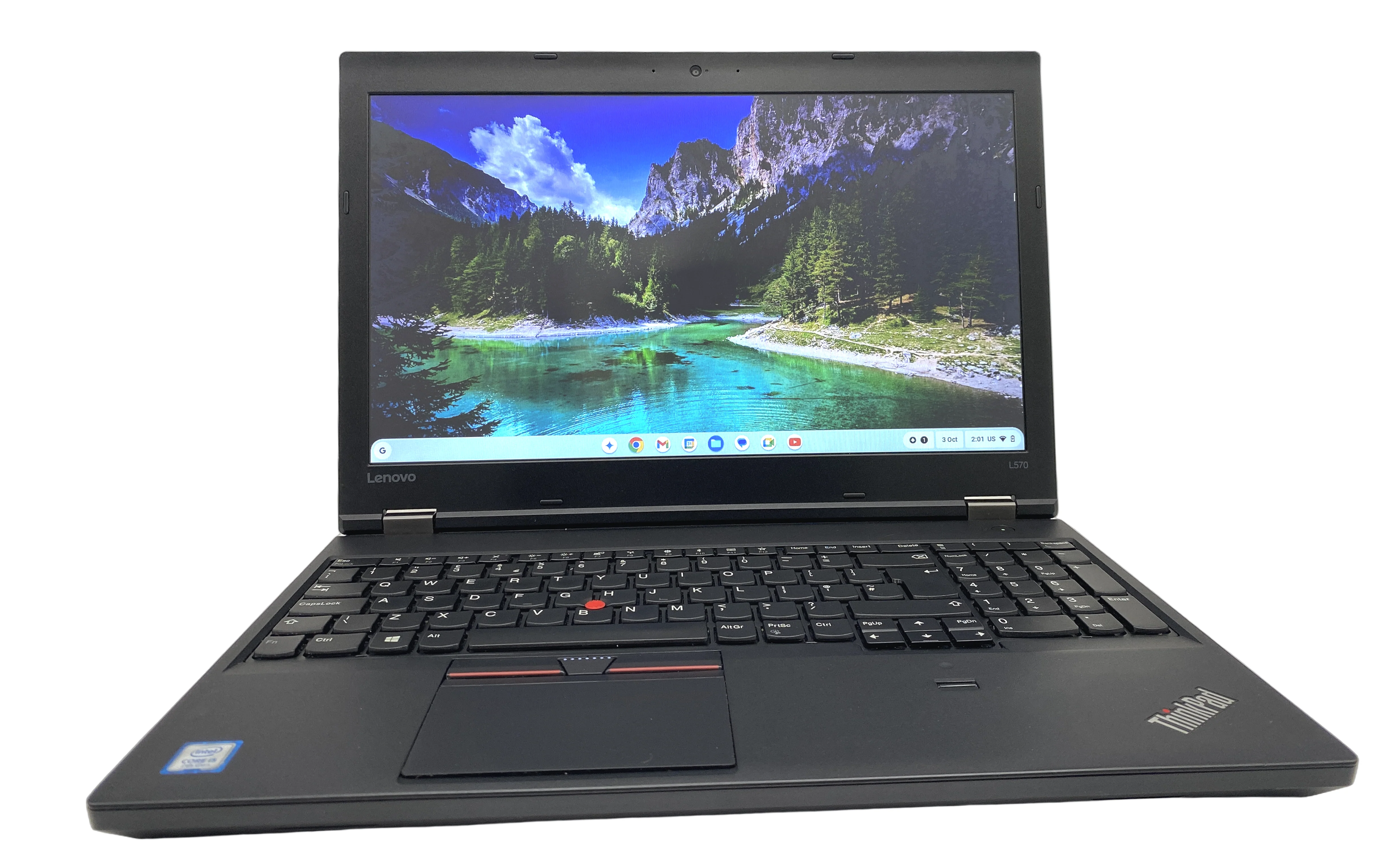 Lenovo ThinkPad L570 Laptop, 15.6" i5 7th Gen, 8GB RAM, 128GB SSD, Chrome OS - Image 2