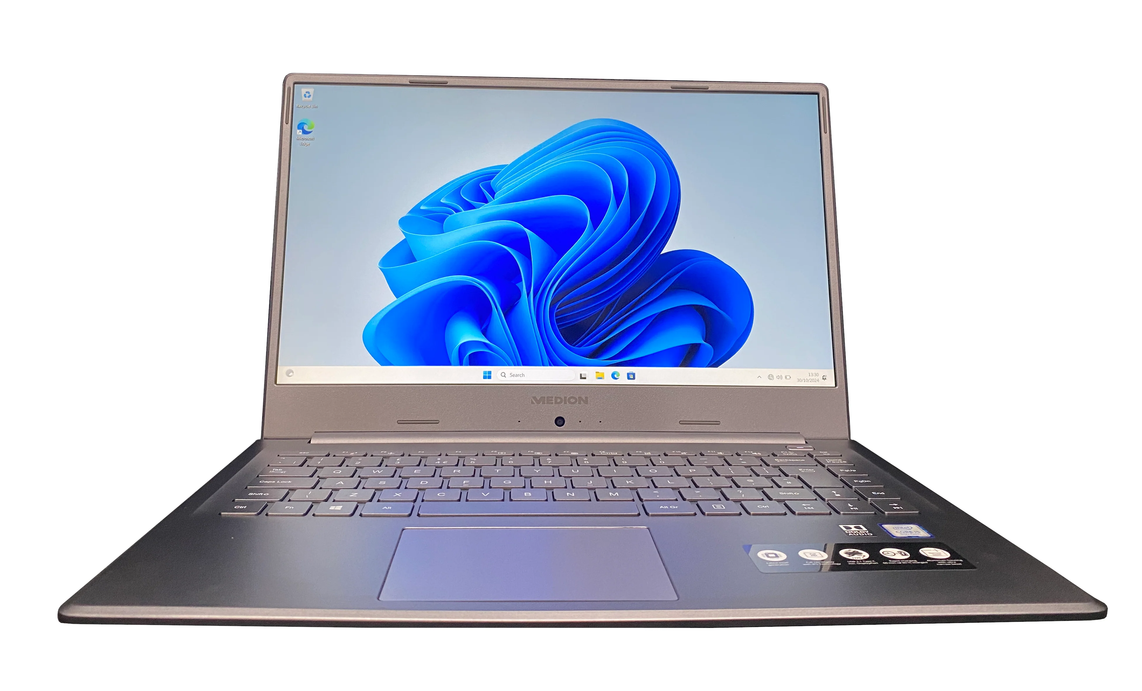 Medion Akoya S6445 Laptop, 15.6" Core i5 8th Gen, 8GB RAM, 256GB SSD - Image 2